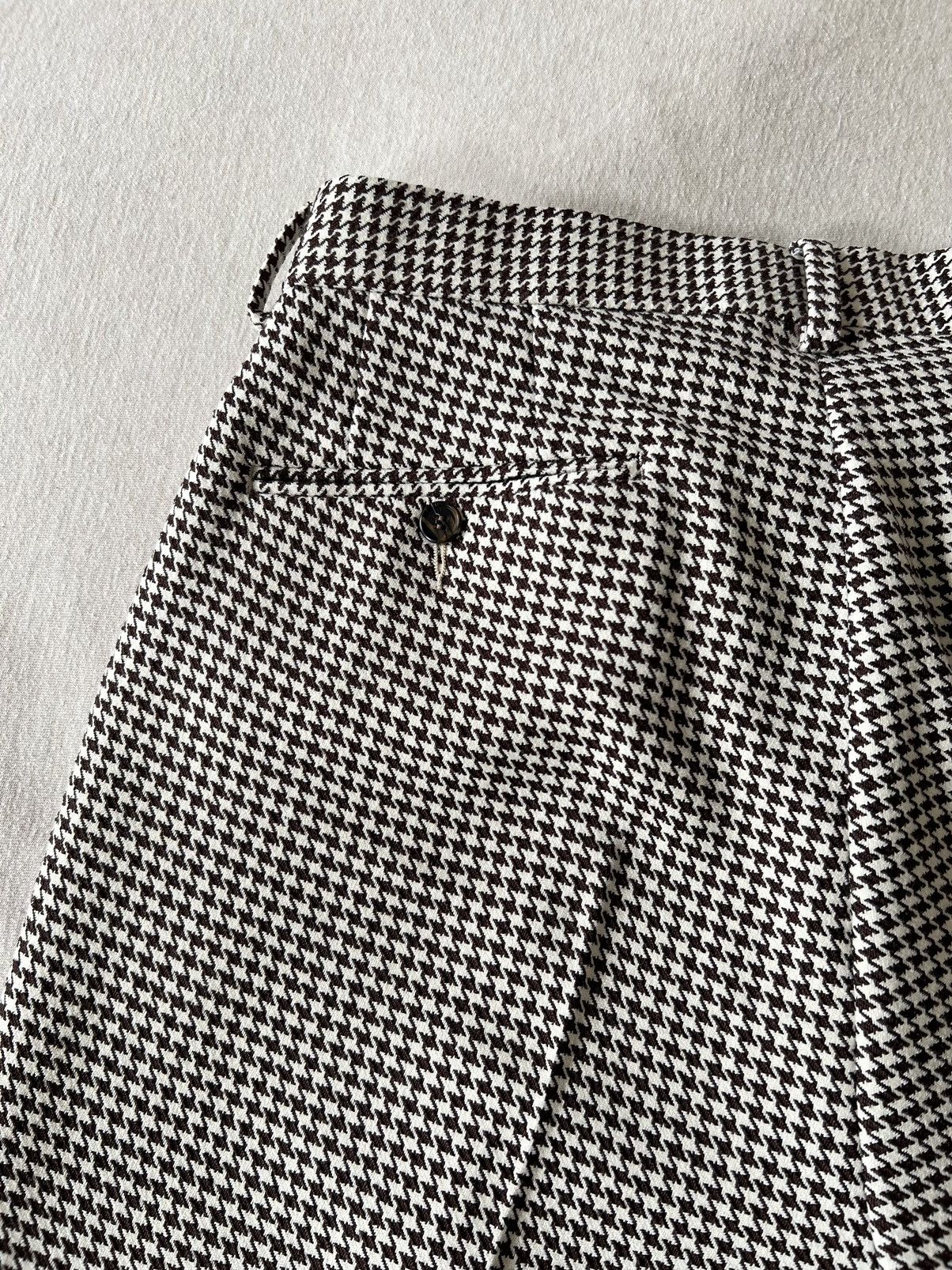 Asos Cool dark-brown houndstooth pants Size US 32 / EU 48 - 8 Thumbnail