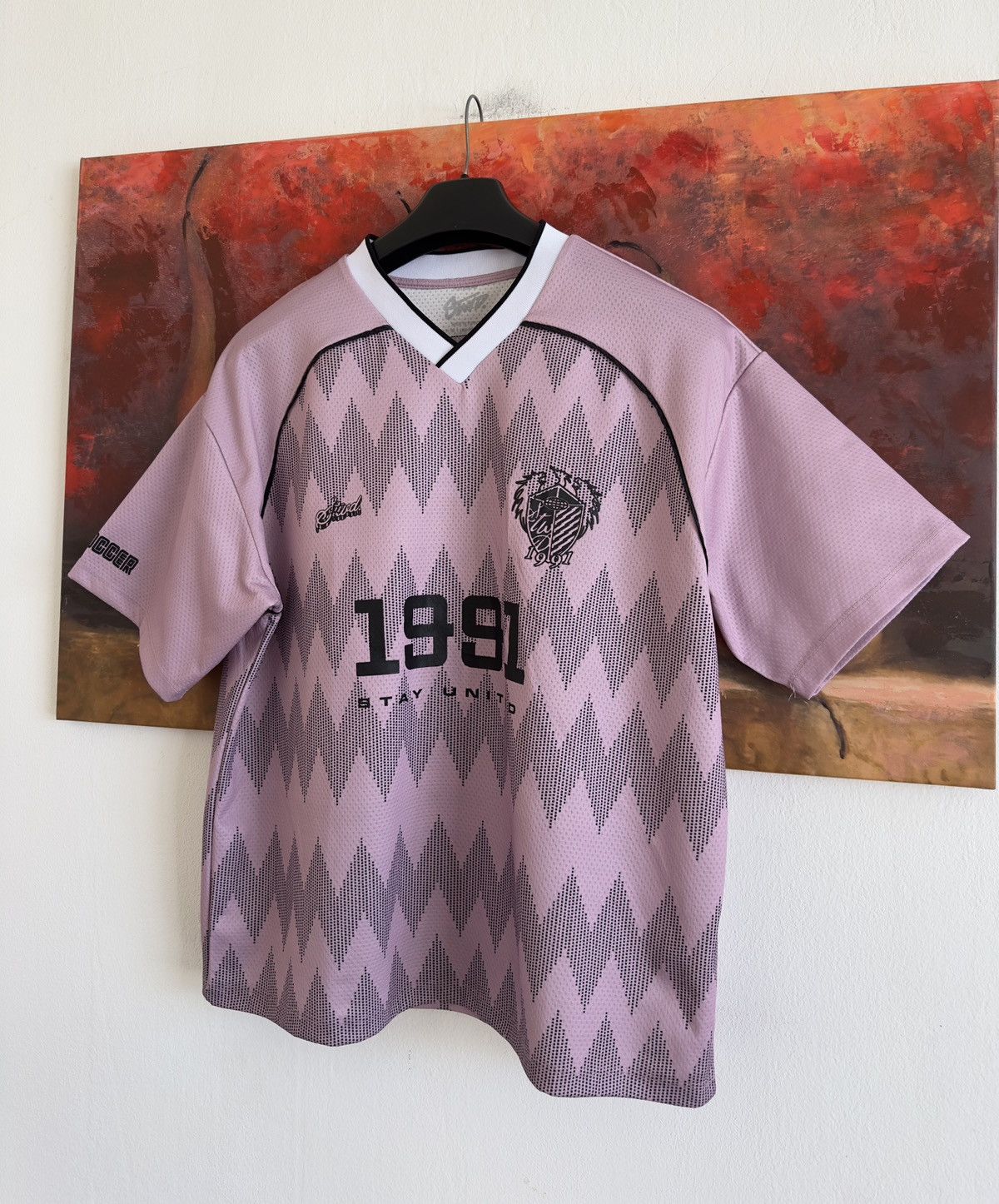 Pull & Bear Pull & Bear SWD Pink Jersey Size M Size US M / EU 48-50 / 2 - 3 Thumbnail