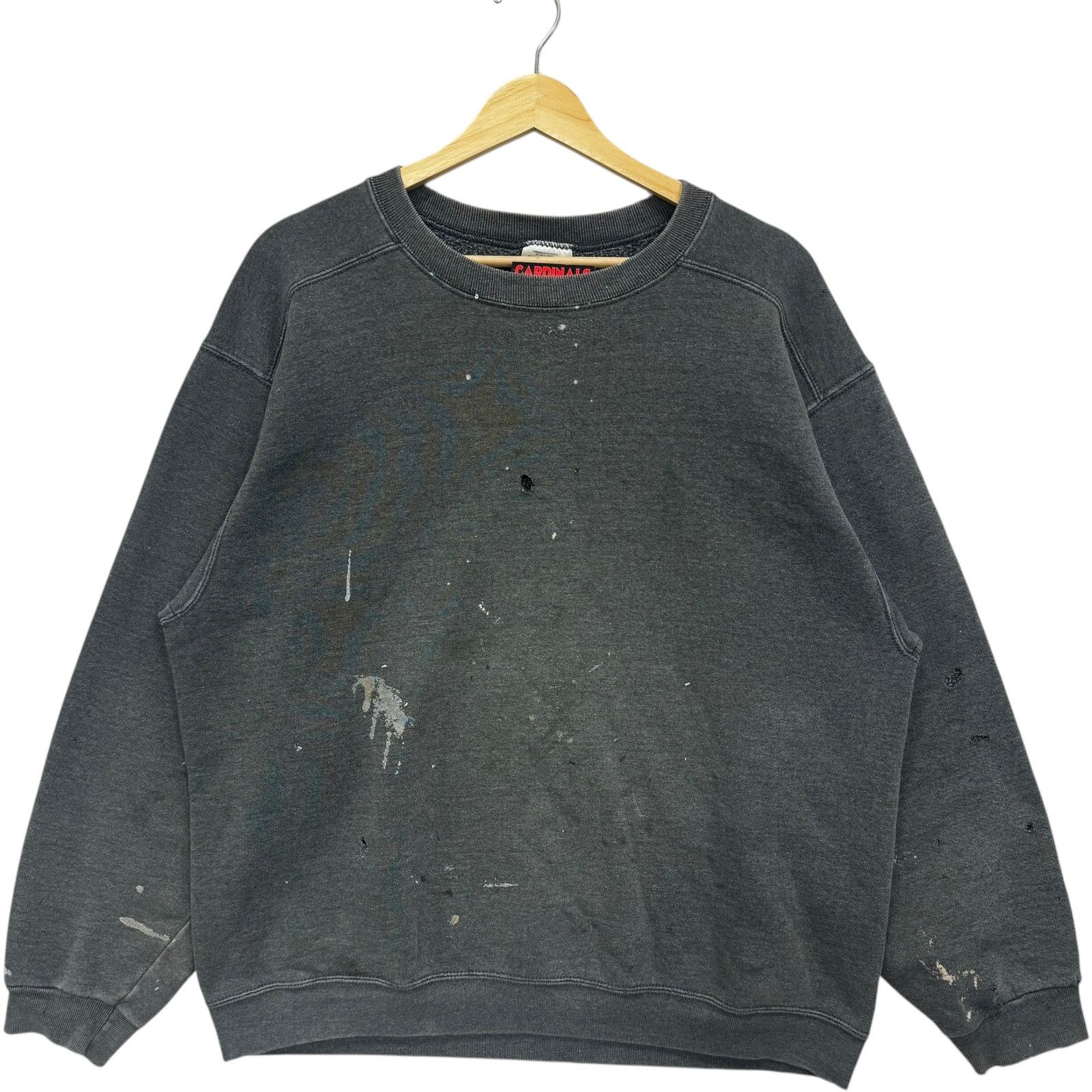 Vintage Vintage Unbranded Blank Crewneck Large Size US L / EU 52-54 / 3 - 1 Thumbnail