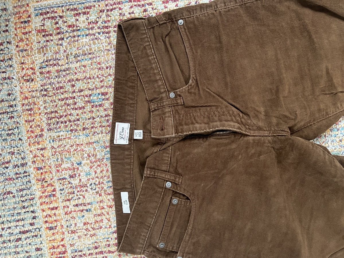 J.Crew J.Crew Brown Corduroys Size US 31 - 3 Thumbnail