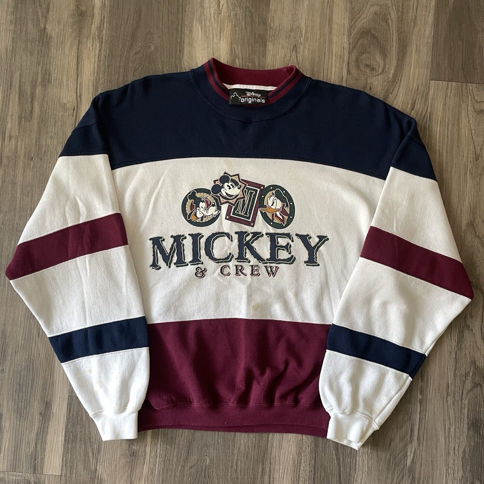 Disney × Vintage Vintage Disney Crewneck Sweatshirt Sz L Mickey And Crew Size US L / EU 52-54 / 3 - 2 Thumbnail