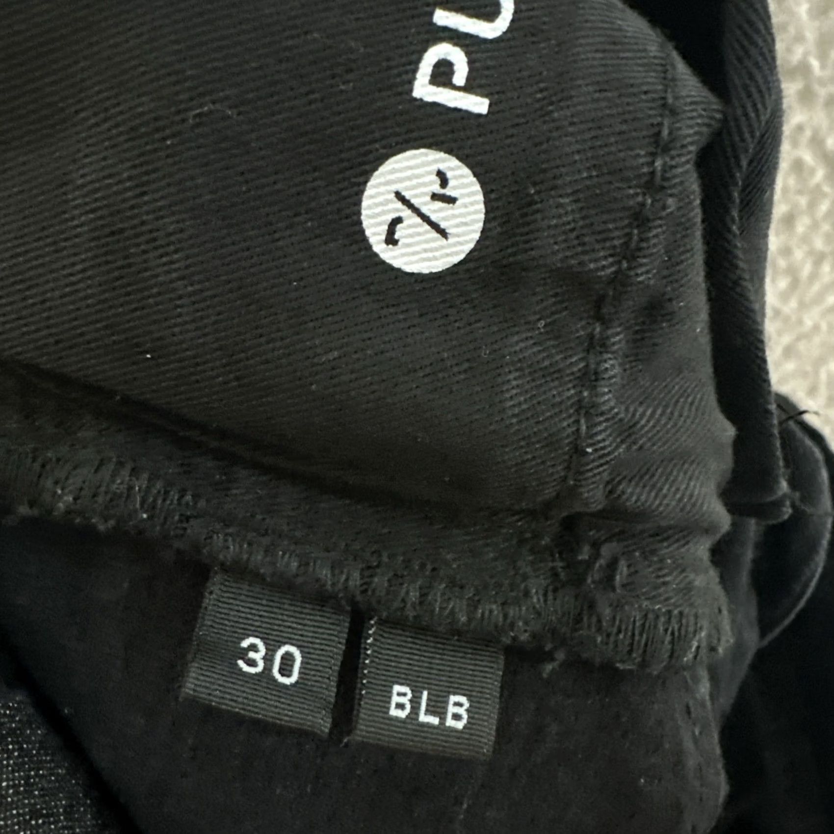 J Brand Purple Brand Denim Jeans Sz 30 Dropped Fit Mid Rise Black Ripped Slim Leg P002 Men Regular 30 Charcoal Black 32 Inseam Jeans Grunge 501 Series Size US 30 / EU 46 - 3 Thumbnail