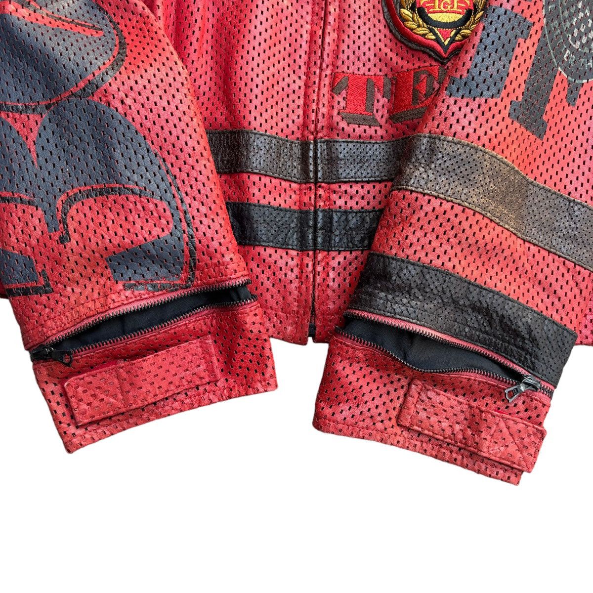 Gianfranco Ferre Ferre Racing Team Rally Dakar Leather Jacket Size US M / EU 48-50 / 2 - 15 Thumbnail