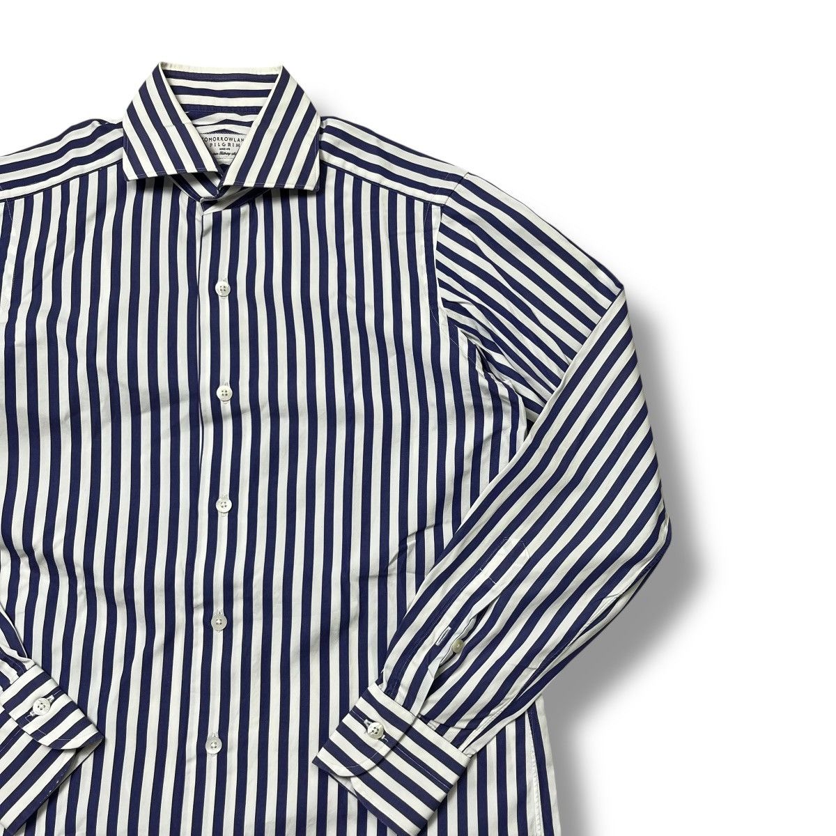 Tomorrowland Tomorrowland striped long sleeve button ups shirt Size US XS / EU 42 / 0 - 3 Thumbnail