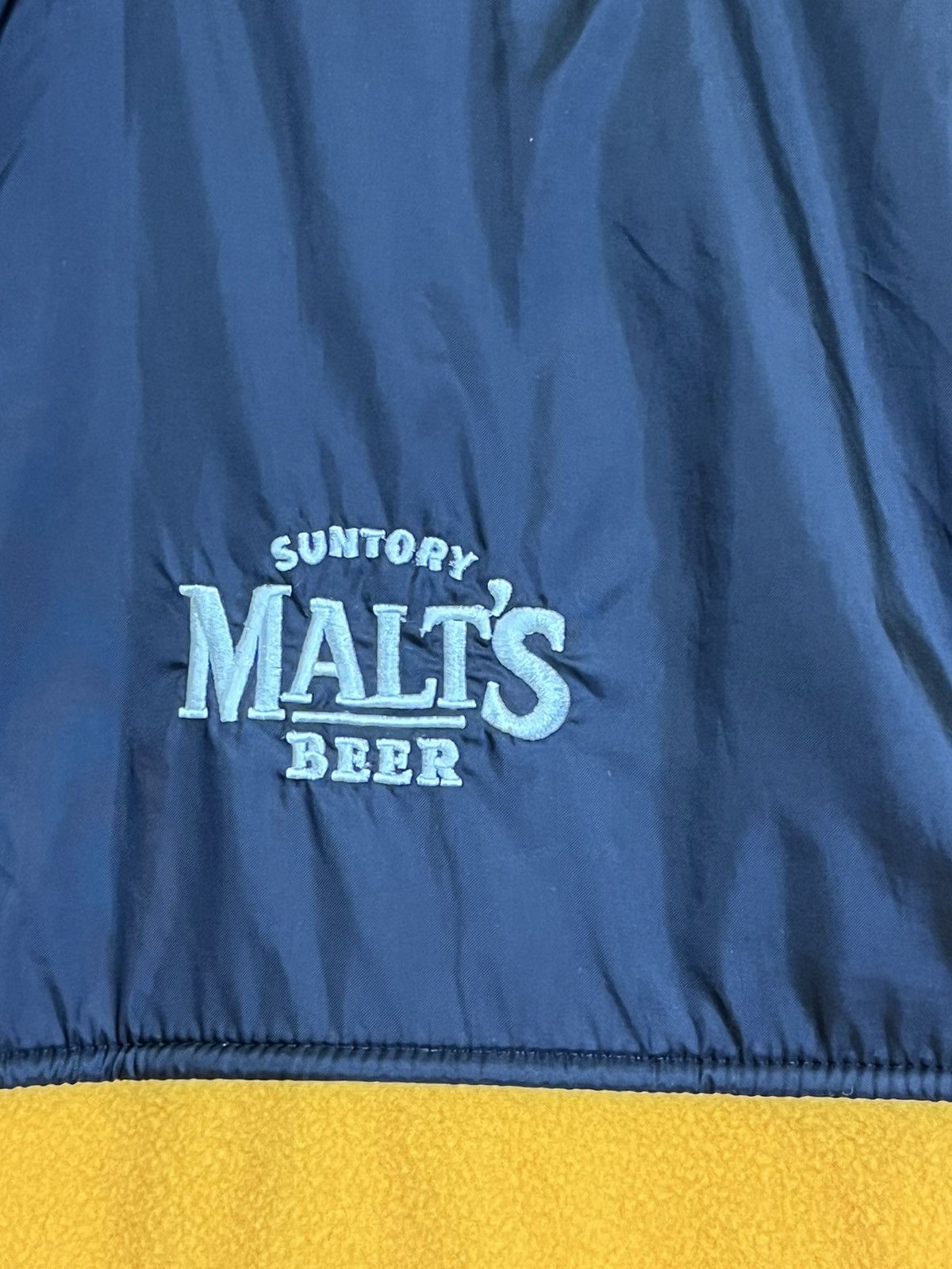 Japanese Brand Vintage SUNTORY MALT’S BEER fleece jacket Size US XL / EU 56 / 4 - 5 Thumbnail