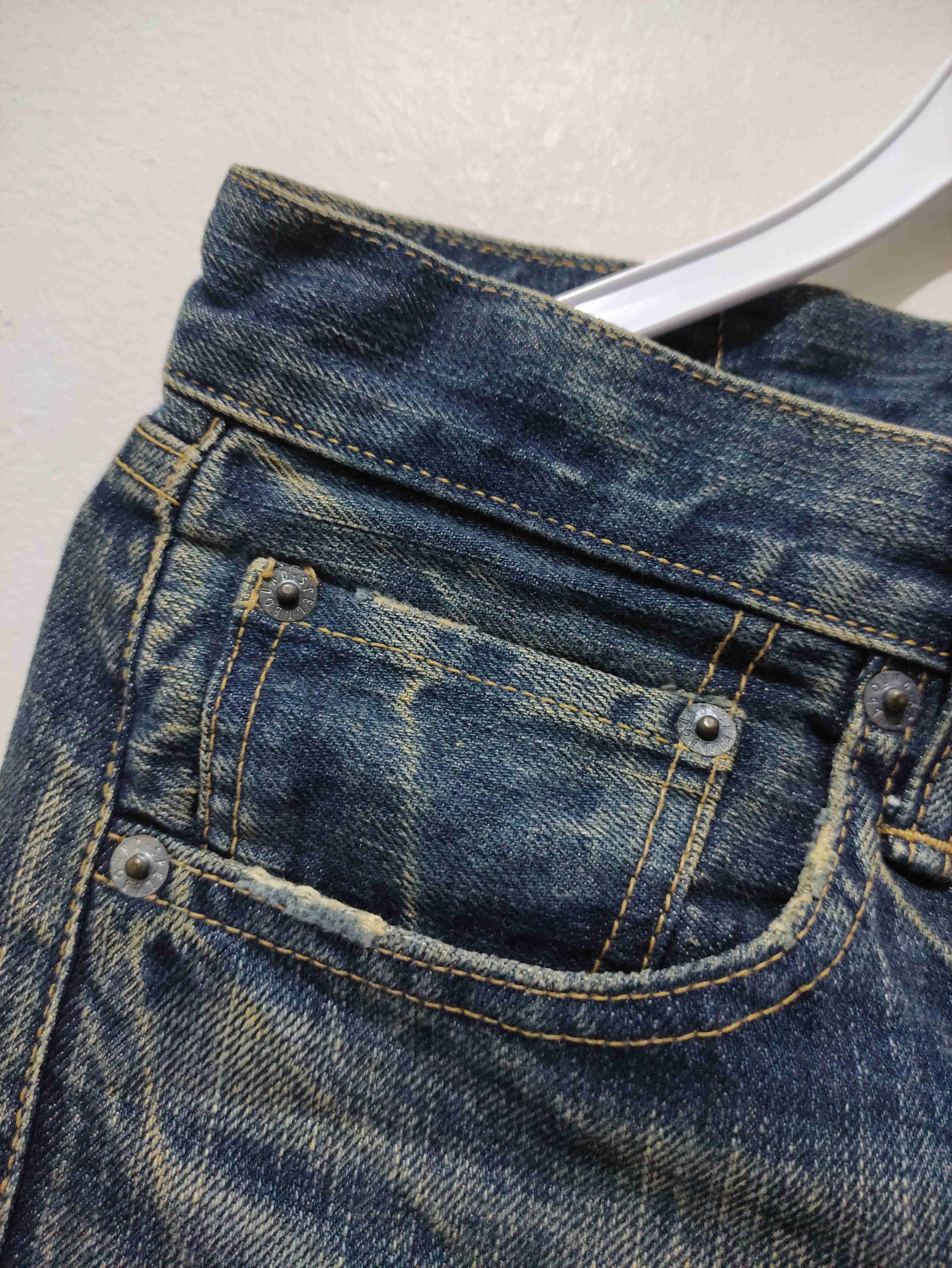 Spellbound Japanese Archive SPELLBOUND distressed grunge denim Size US 29 - 18 Thumbnail