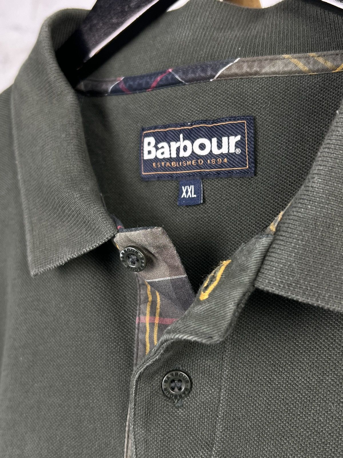 Barbour Barbour Long Sleeve Polo Shirt Size XL - XXL Size US XXL / EU 58 / 5 - 6 Thumbnail