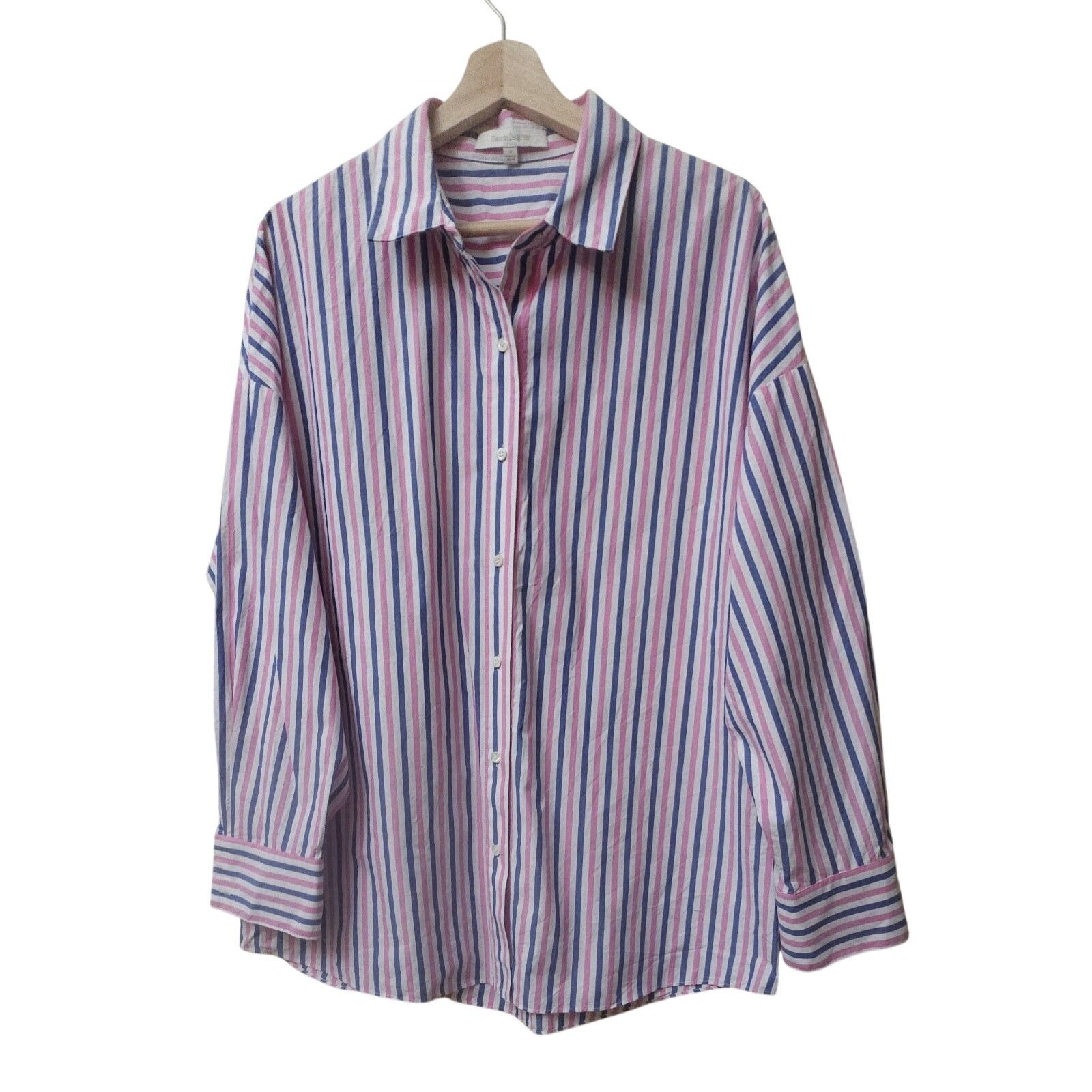 Other Favorite Daughter Ex Boyfriend Shirt Womens Pinstripe Size M Size M / US 6-8 / IT 42-44 - 6 Thumbnail