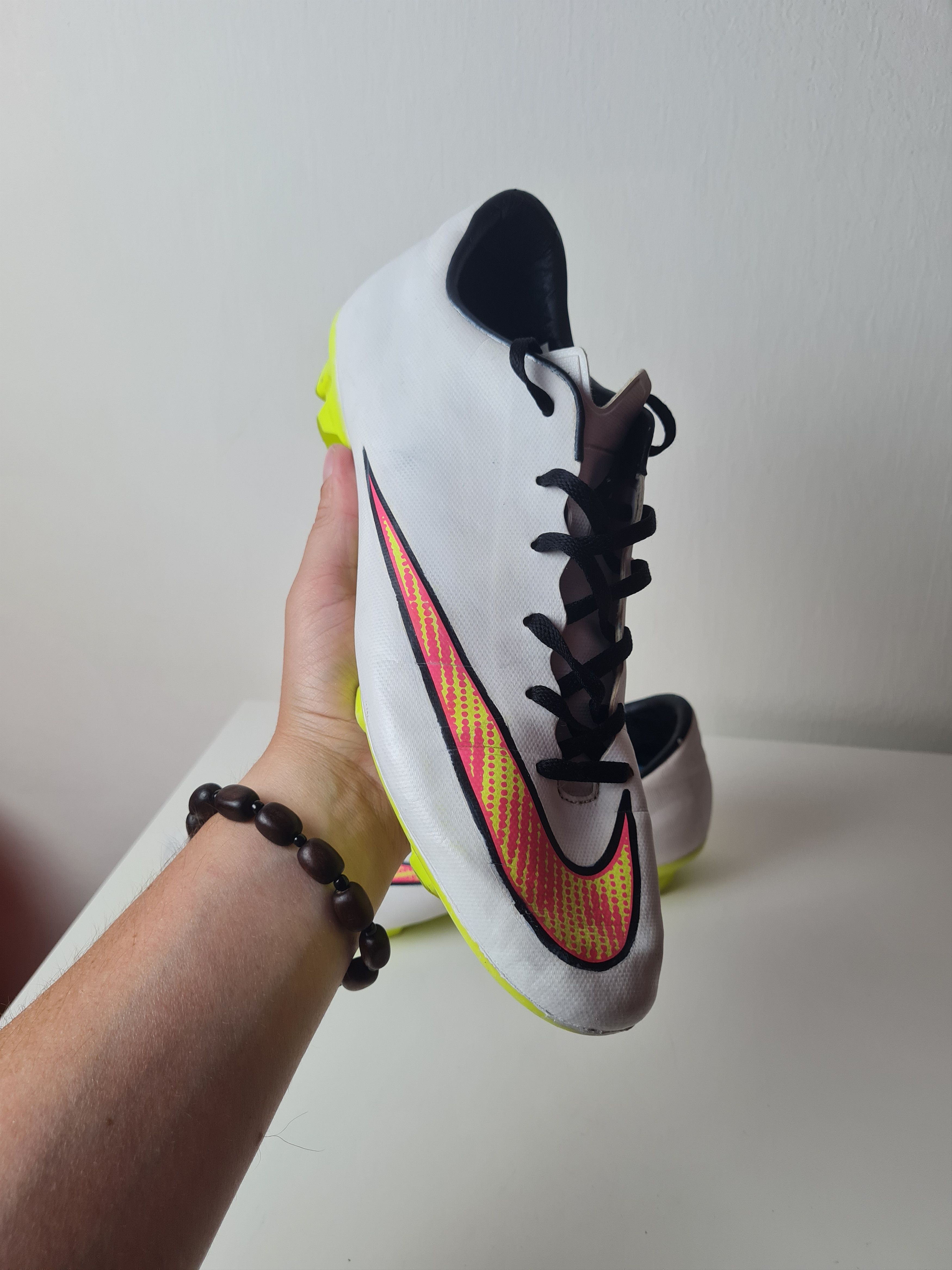 Nike Football Nike Mercurial Victory V FG White Volt Hyper Size US 12.5 / EU 45-46 - 20 Thumbnail