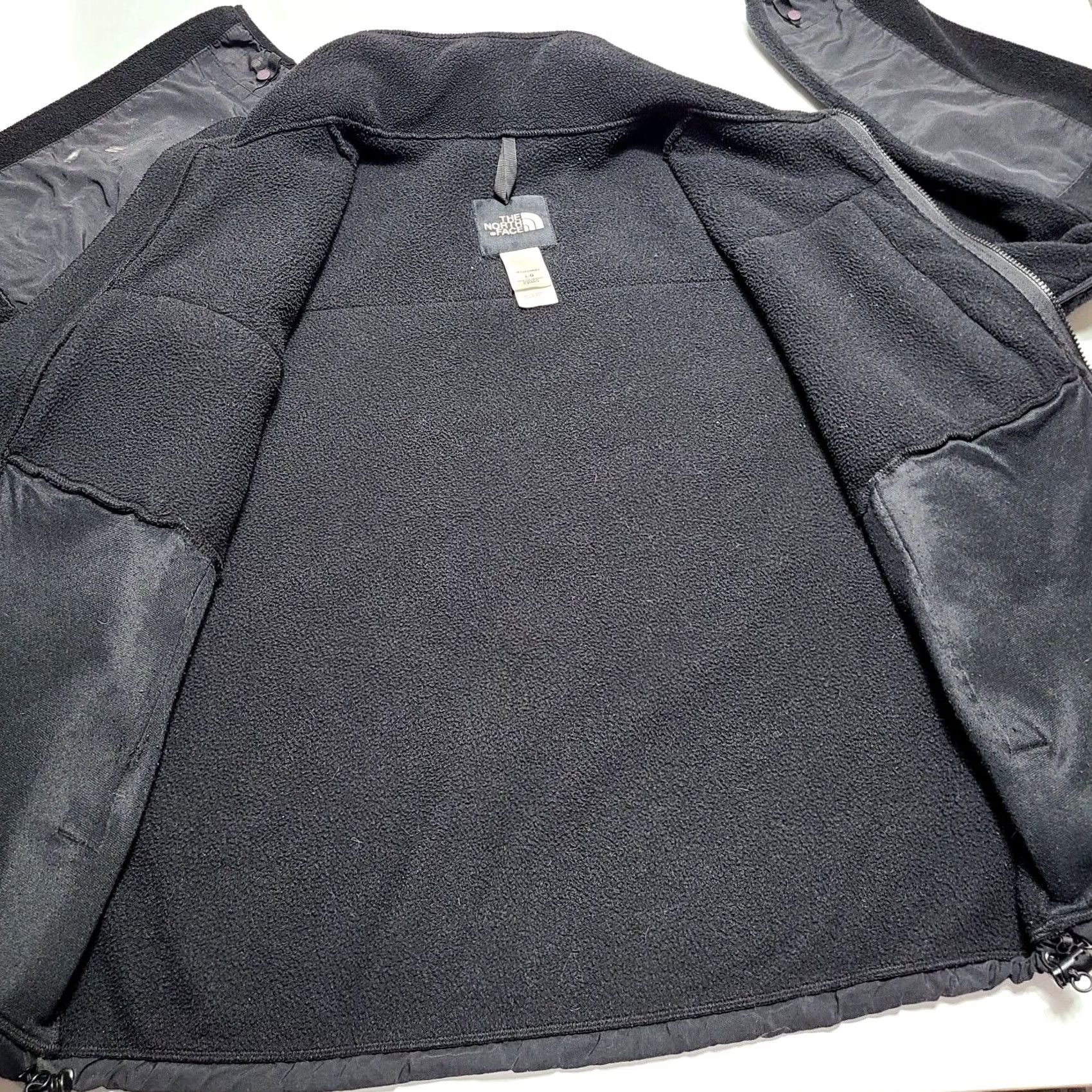 The North Face The North Face Denali Jacket Mens Large Black Fleece Zip Logo Hummer Polartec Denali Size US L / EU 52-54 / 3 - 3 Thumbnail