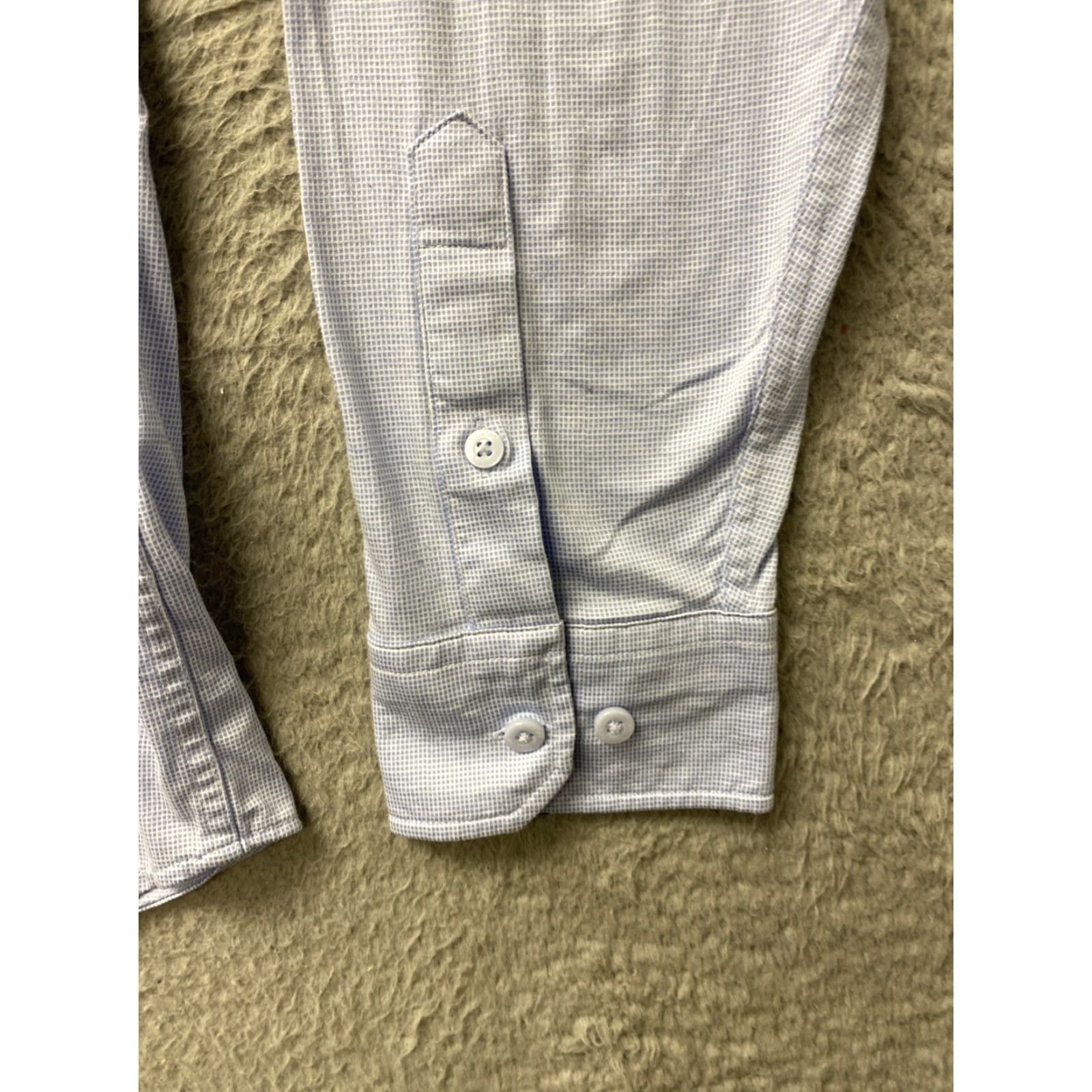 Johnston & Murphy VINTAGE Johnson & Murphy Button-Up Shirt Mens Large Blue Casual Western Outdoor Hiking Size US L / EU 52-54 / 3 - 6 Thumbnail