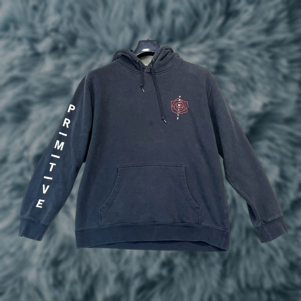 Primitive PRIMITIVE x Heartbreakers Club Hoodie Black Men's Size Medium Size US M / EU 48-50 / 2 - 1 Thumbnail