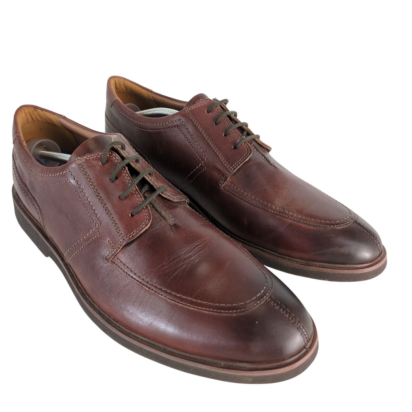 Clarks Clarks Collection Malwood Low Oxford Men's 13M Brown Leather Size US 13 / EU 46 - 1 Thumbnail