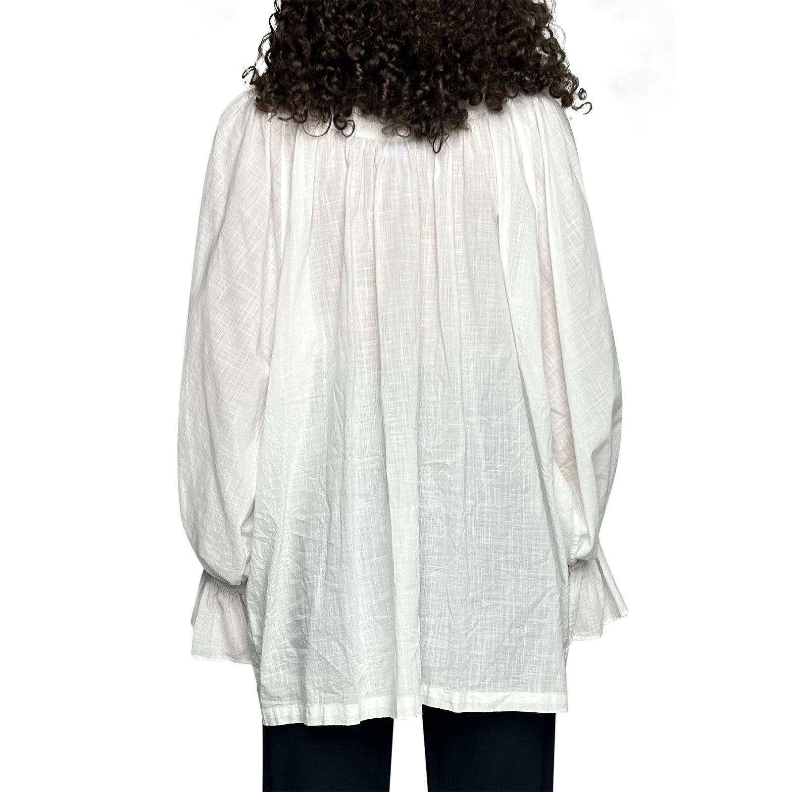 Aje White Button Up Blouse Size M / US 6-8 / IT 42-44 - 1 Thumbnail