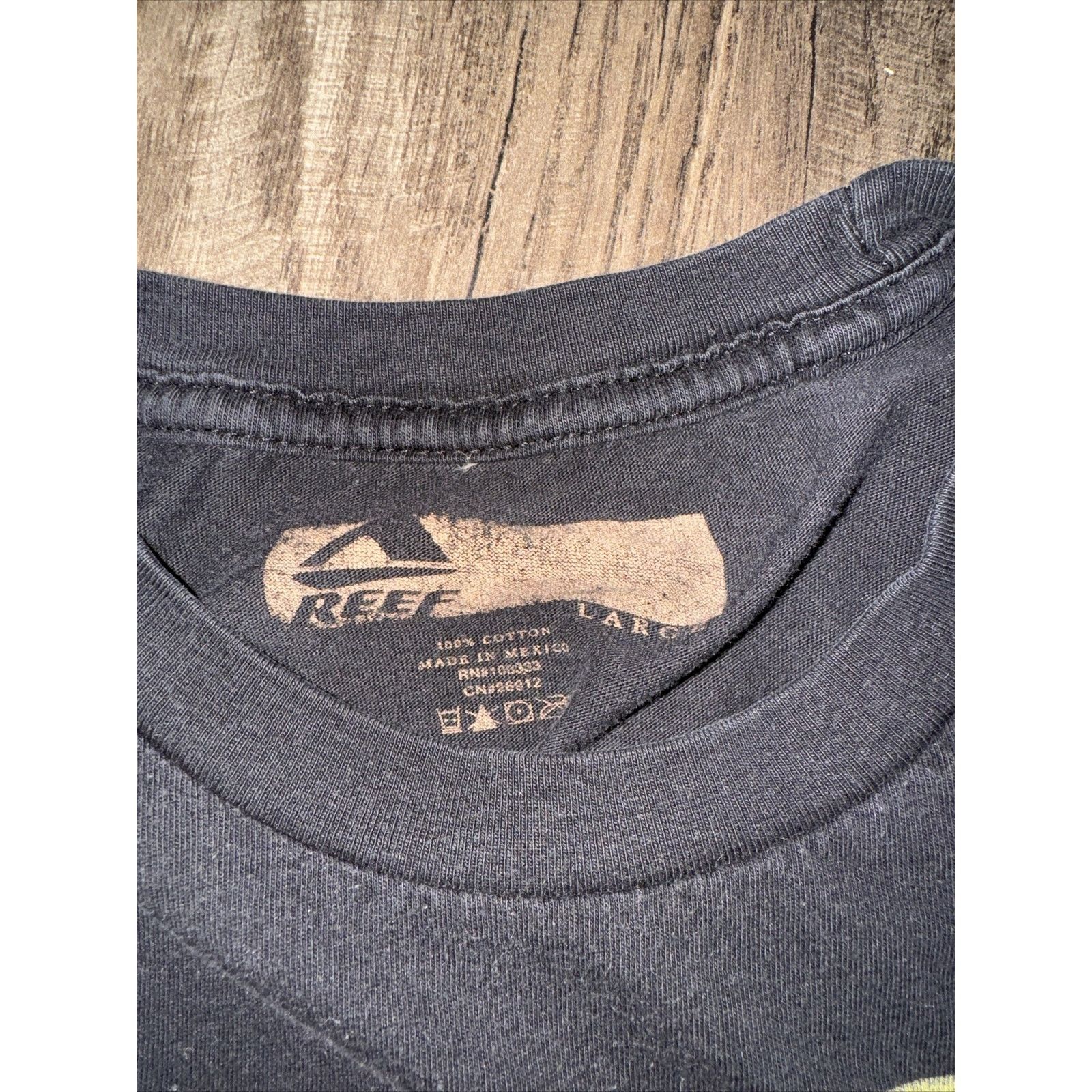 REEF Reef T-Shirt Black Large “Now This Is California” 19x26 Size US L / EU 52-54 / 3 - 4 Thumbnail