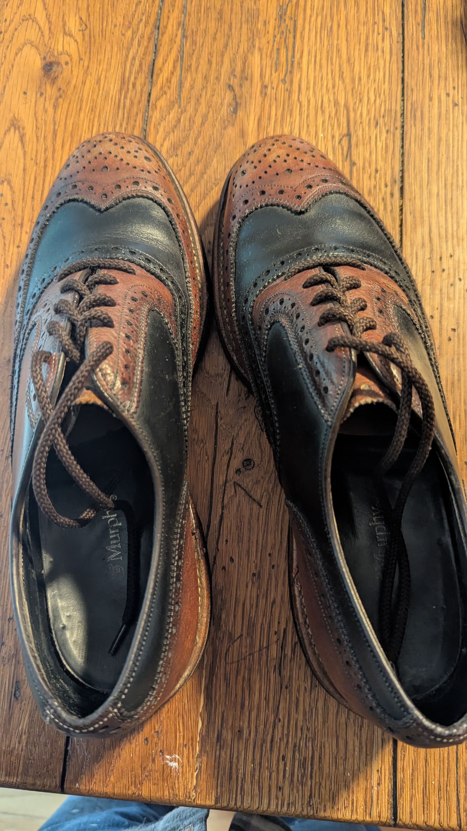 Johnston & Murphy Two tone dress shoes Size US 9 / EU 42 - 1 Thumbnail