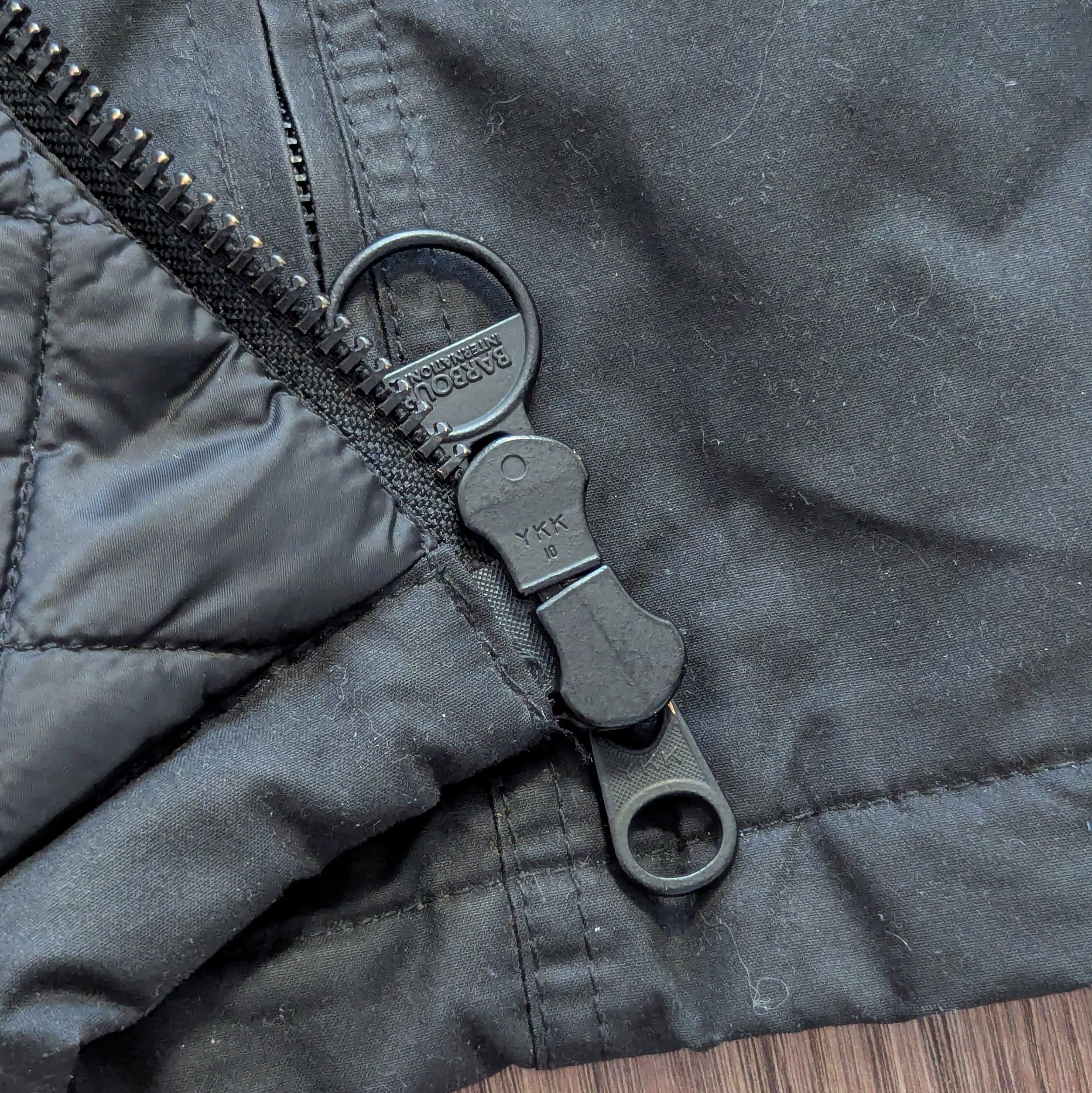 Barbour Barbour Winter Track International Wax Jacket Motorcycle Size US M / EU 48-50 / 2 - 8 Thumbnail