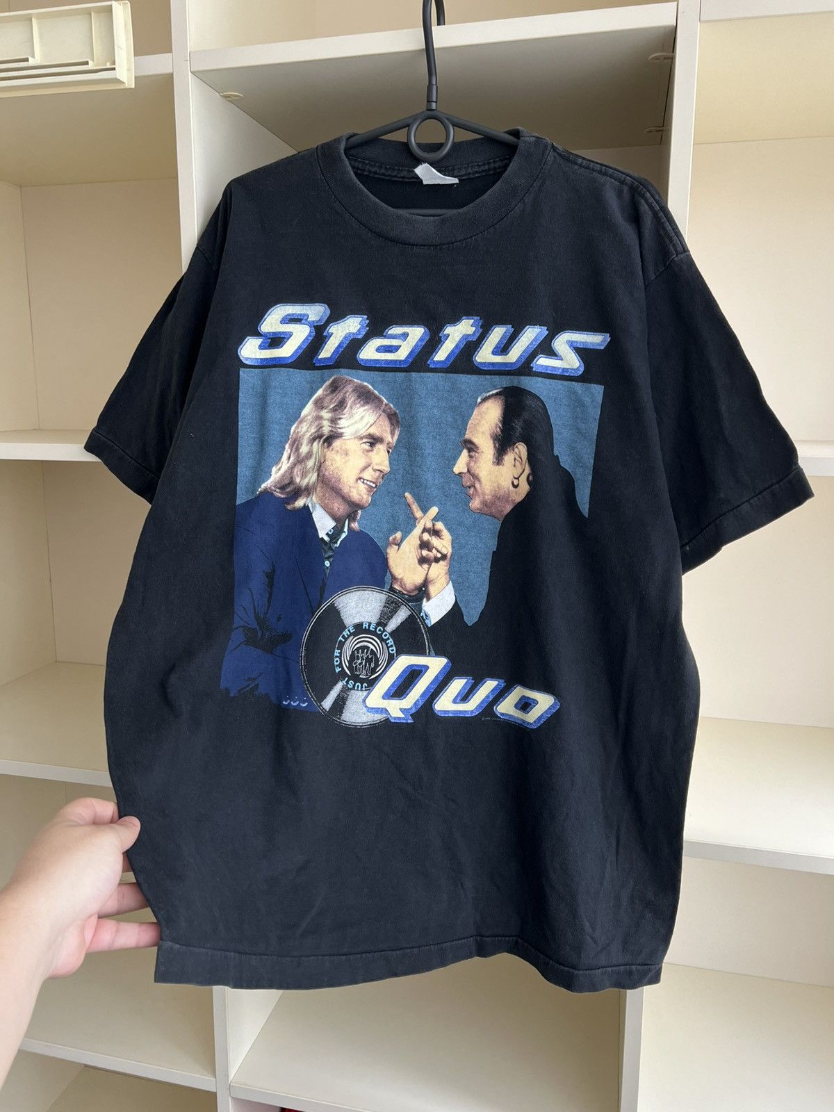 Band Tees Vintage 1993 Status Quo Band Tee Rock T-Shirt size XL Size US XL / EU 56 / 4 - 9 Thumbnail