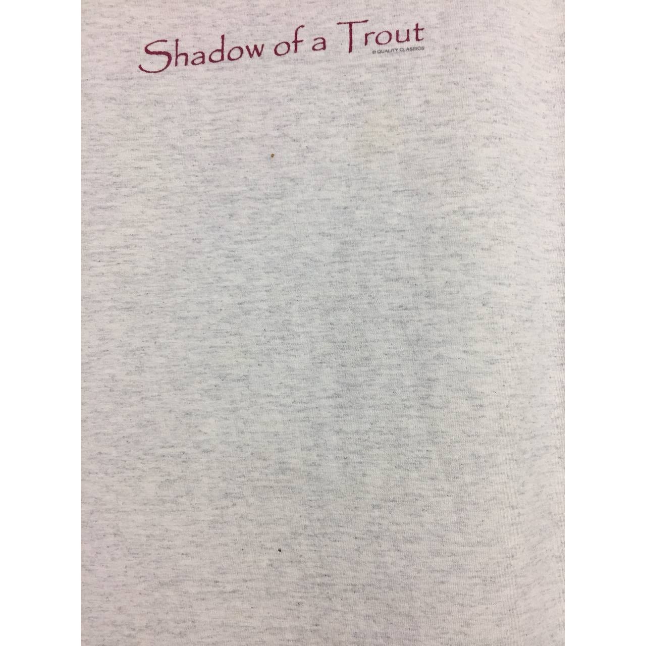 Vintage Vtg 90s Murina Shadow Of A Trout Made In Usa Tee Size US XL / EU 56 / 4 - 6 Thumbnail