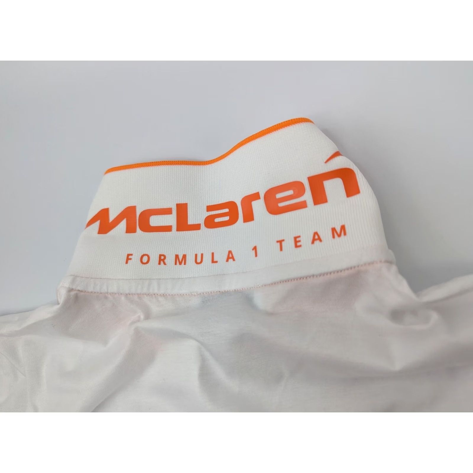 Reiss Reiss Polo Shirt McLaren Womans Medium White F1 Racing Team 100% Cotton Polyester Casual Activewear Womens Size M / US 6-8 / IT 42-44 - 4 Thumbnail