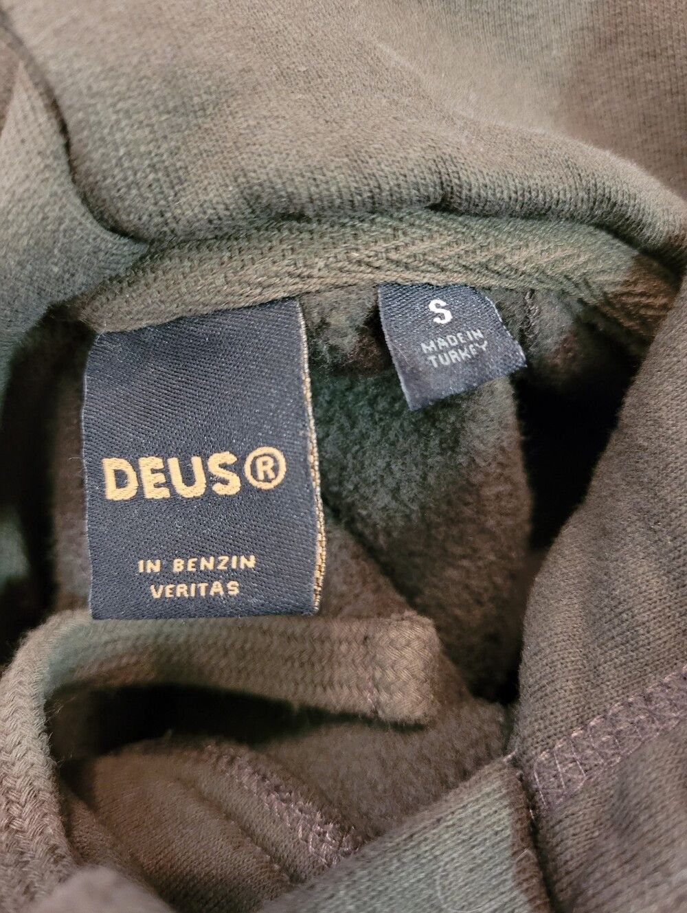 Deus Ex Machina Deus Ex Machina Sunbleached Beluga Green Graphic Hoodie -S Size US S / EU 44-46 / 1 - 9 Thumbnail