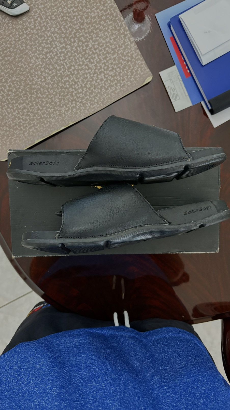 Jordan Brand Jordan x Trophy Room Hydro 5 Slides Size US 9 / EU 42 - 3 Thumbnail
