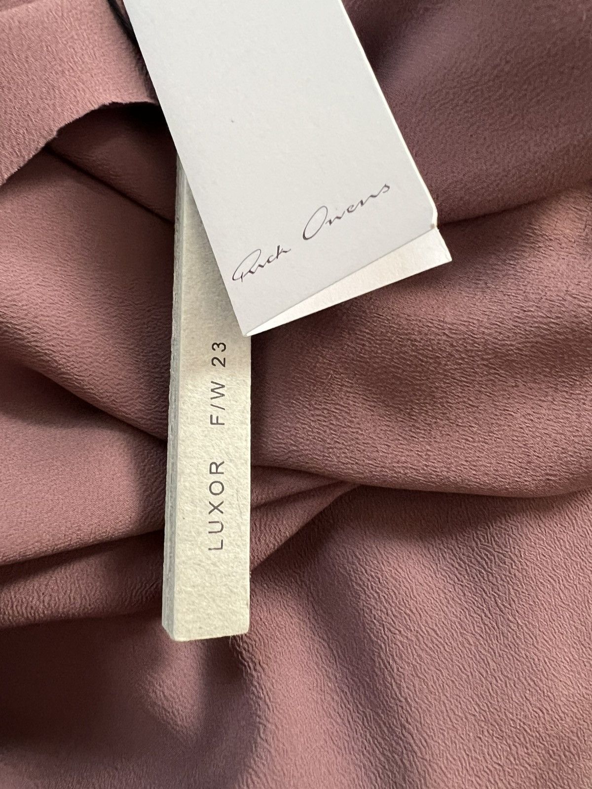 Rick Owens Rick Owens Crepe Seb Top Size XS / US 0-2 / IT 36-38 - 10 Thumbnail