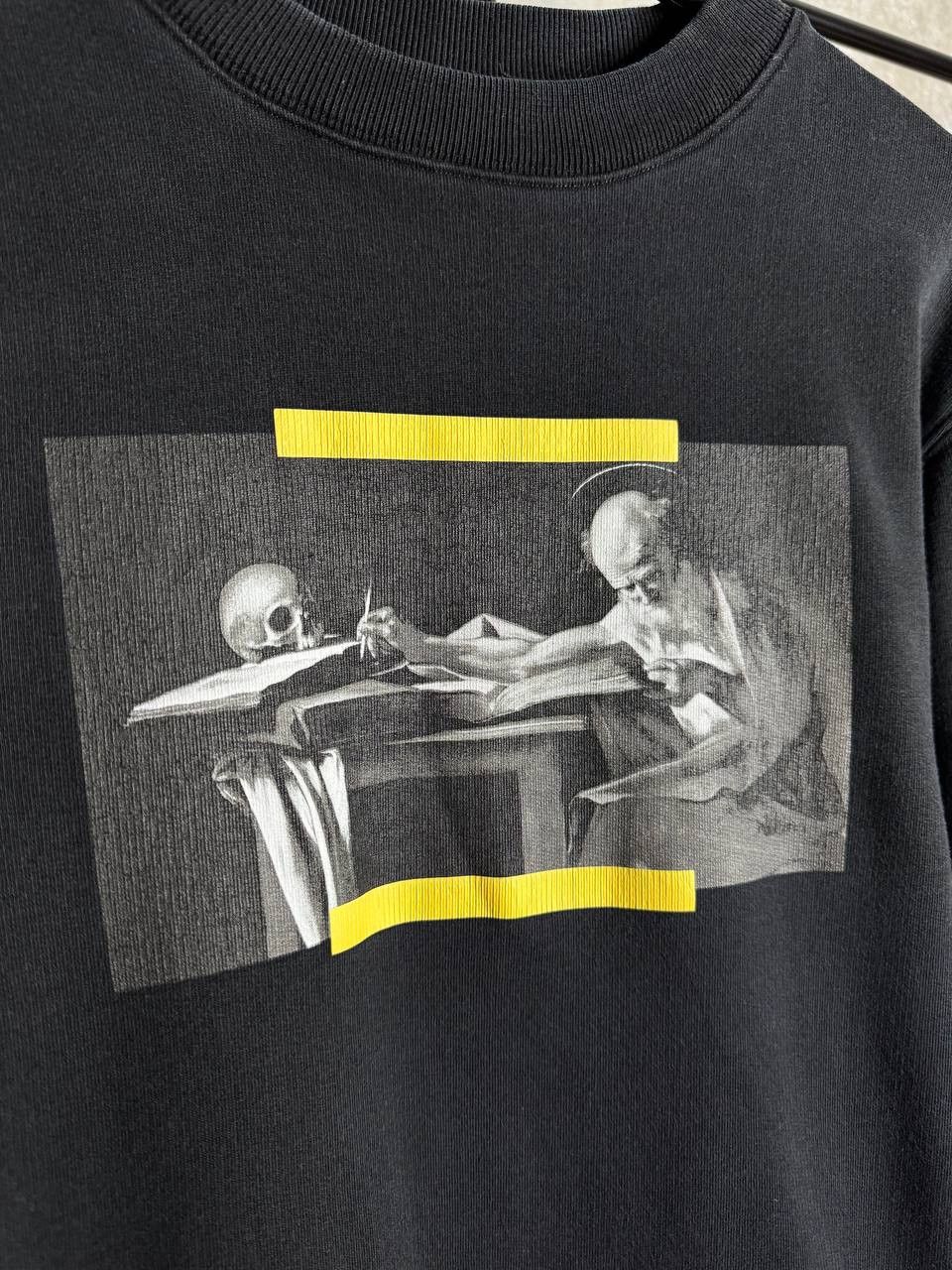 Off-White Rare Off-White Caravaggio Painting Sweatshirt Size US S / EU 44-46 / 1 - 4 Thumbnail