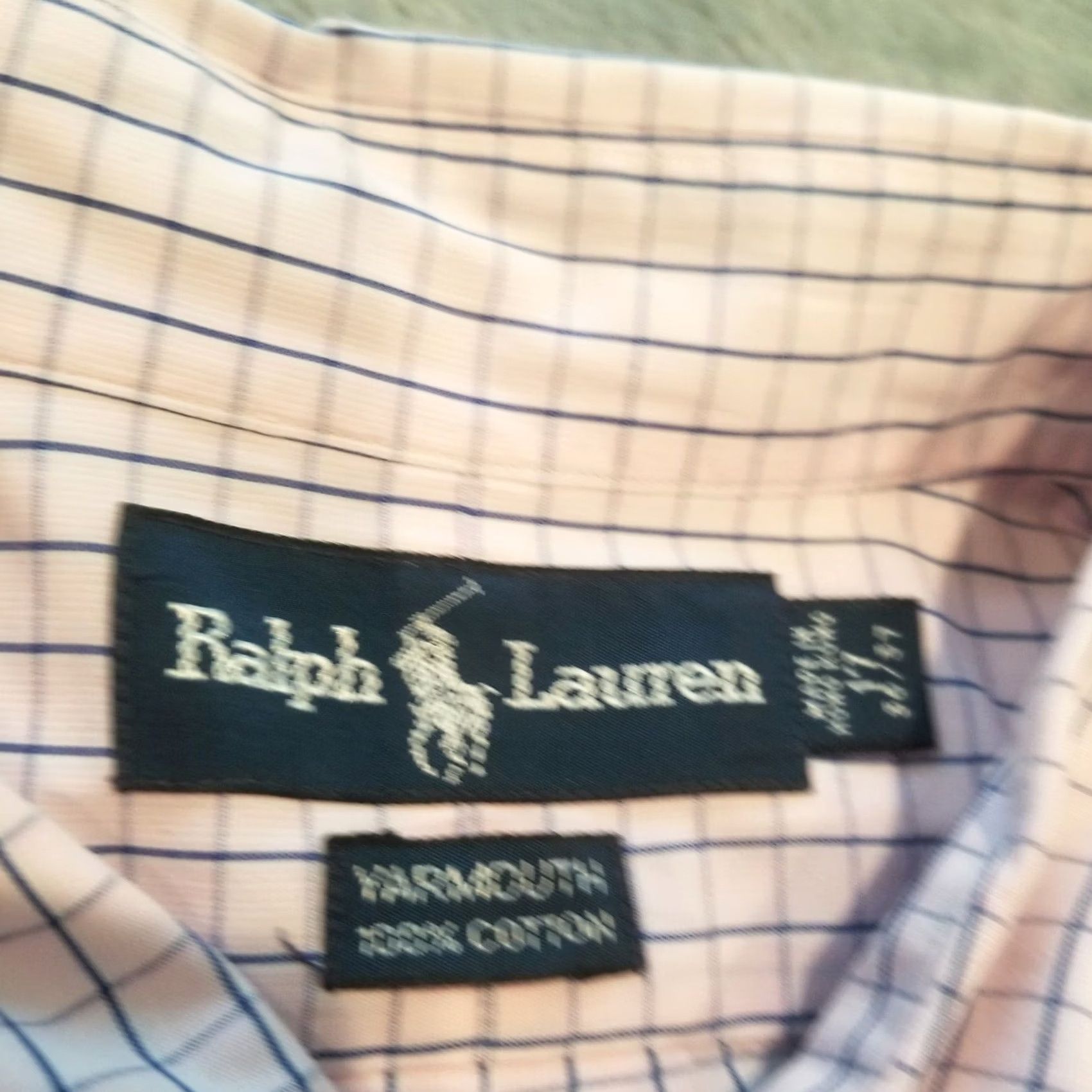 Ralph Lauren Ralph Lauren Dress Shirt Size 17 Pink Checkered Long Sleeves Button Down Mens Size 46R - 4 Thumbnail