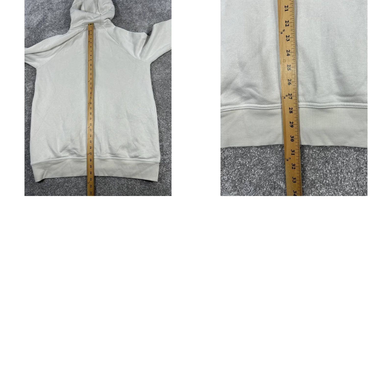 Nike Nike Jacket Womens XL White Fleece New Size XL / US 12-14 / IT 48-50 - 8 Thumbnail