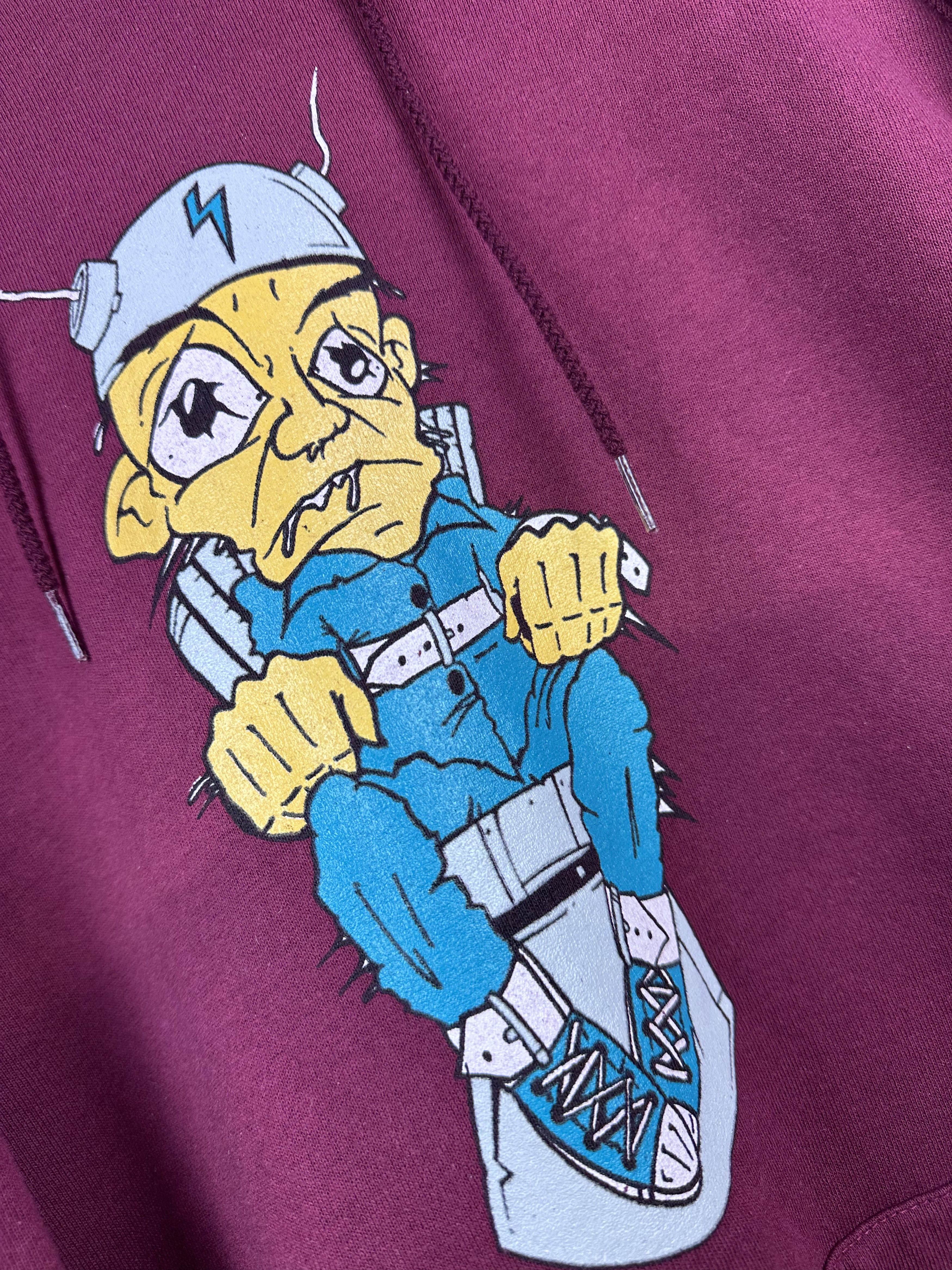 Vintage Vintage Electric Chair Sweatshirt Hoodie Rare Hype Y2K Size US XL / EU 56 / 4 - 5 Thumbnail