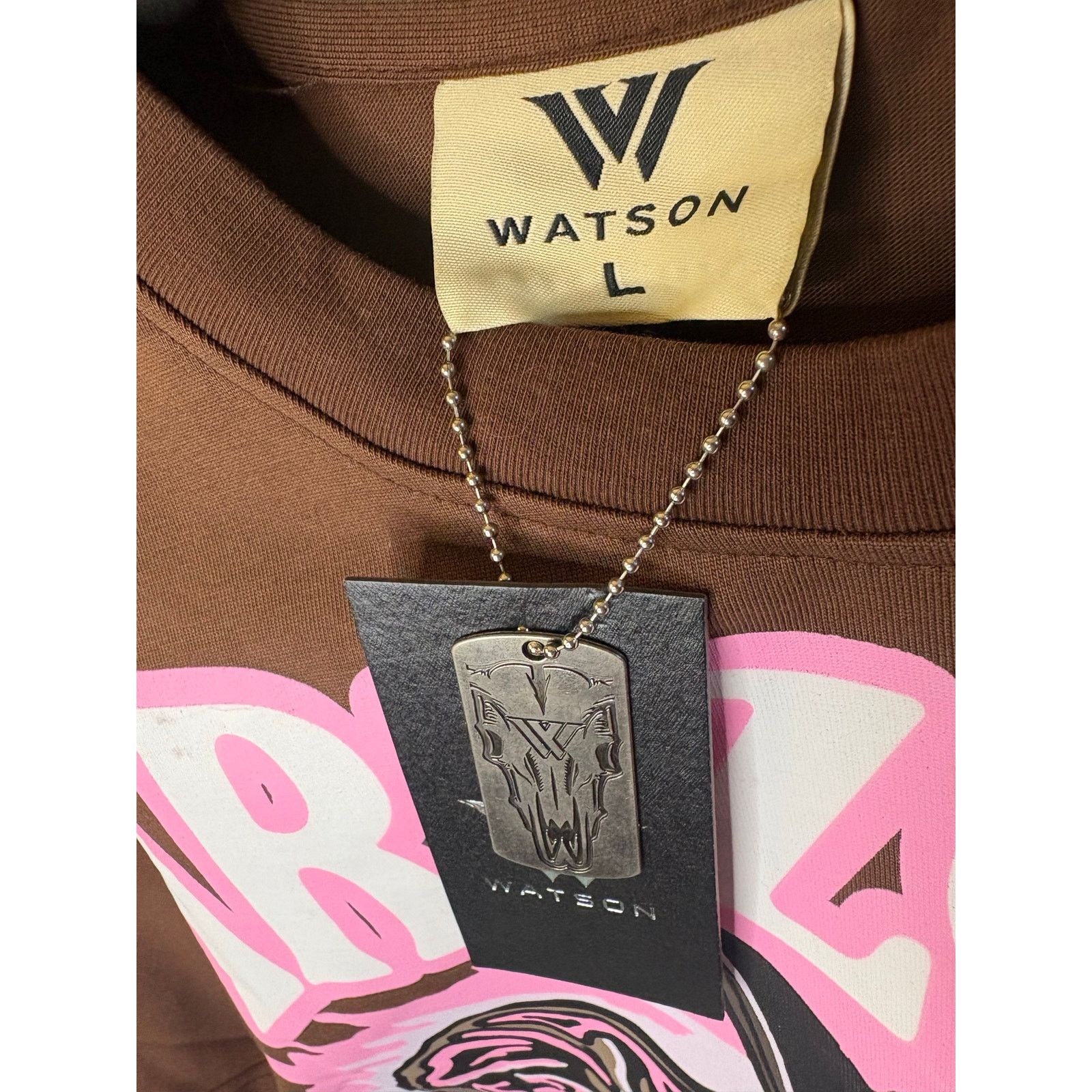 Other NWT Sz. L - Watson "Left My Heart in the Desert" Tee (Brown) Size US L / EU 52-54 / 3 - 2 Thumbnail