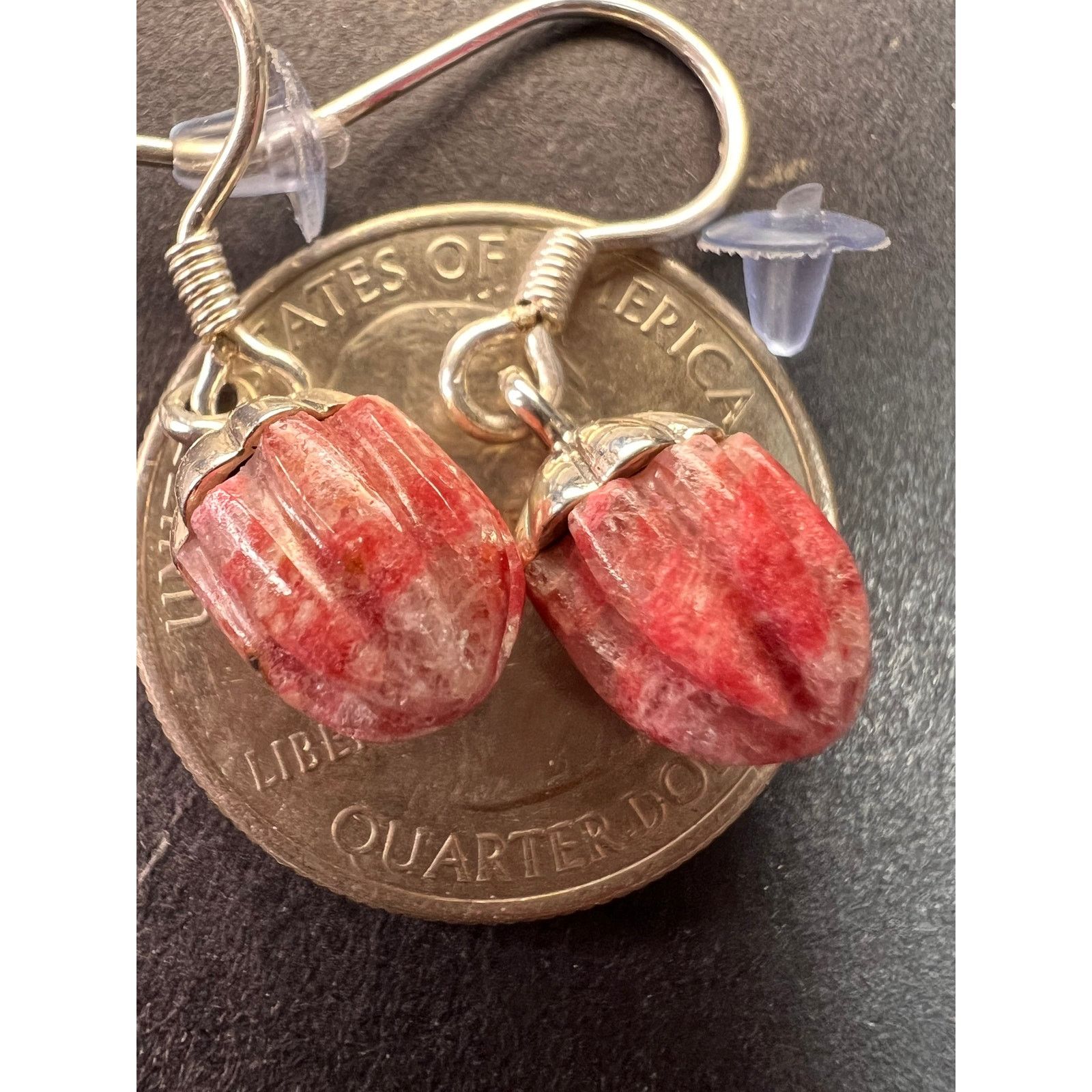 Other NEW Norwegian thulite sterling silver earrings Size ONE SIZE - 4 Thumbnail