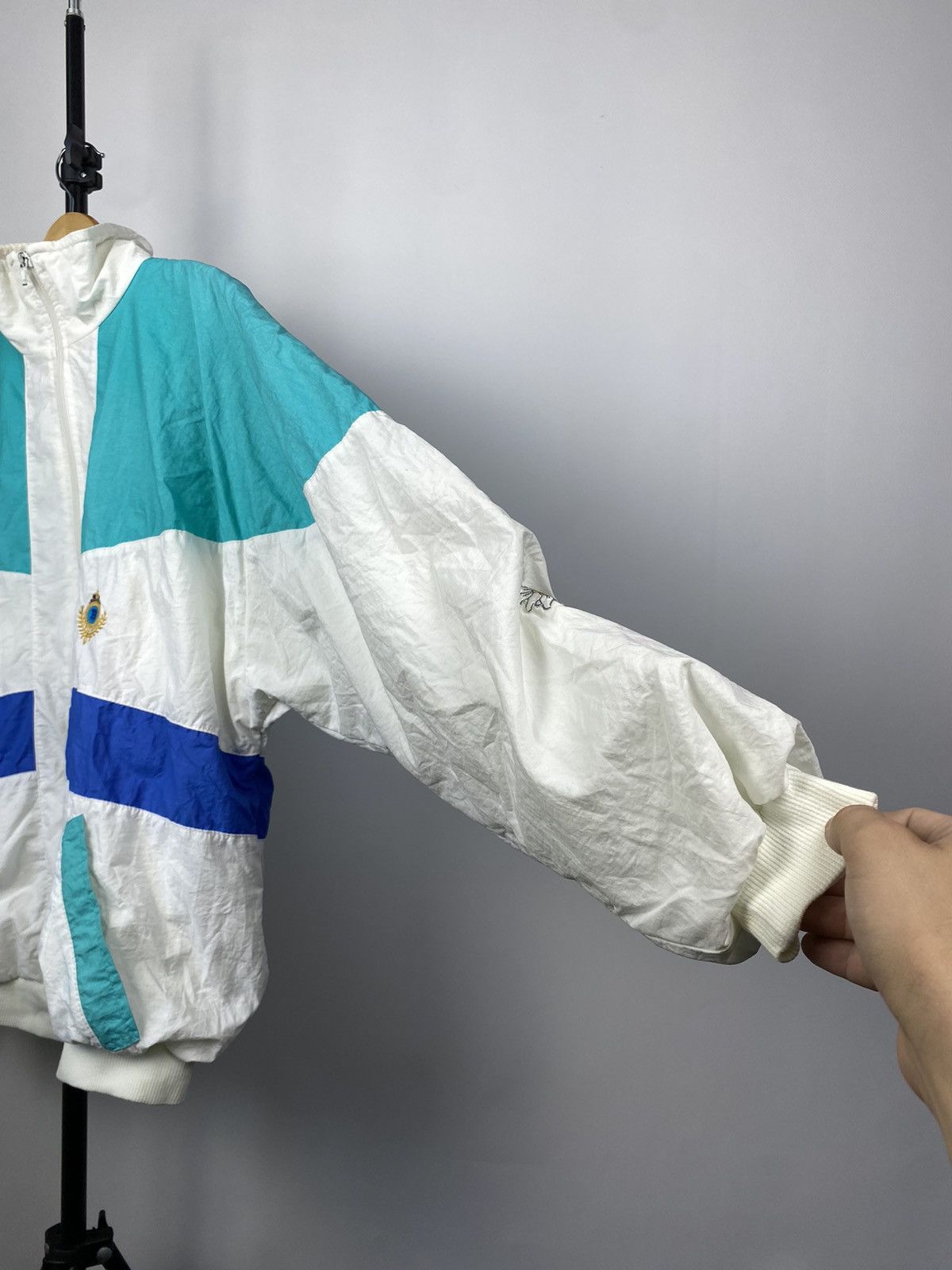 Bally × Vintage Vintage rare Bally nylon track Jacket 80s Size US M / EU 48-50 / 2 - 3 Thumbnail