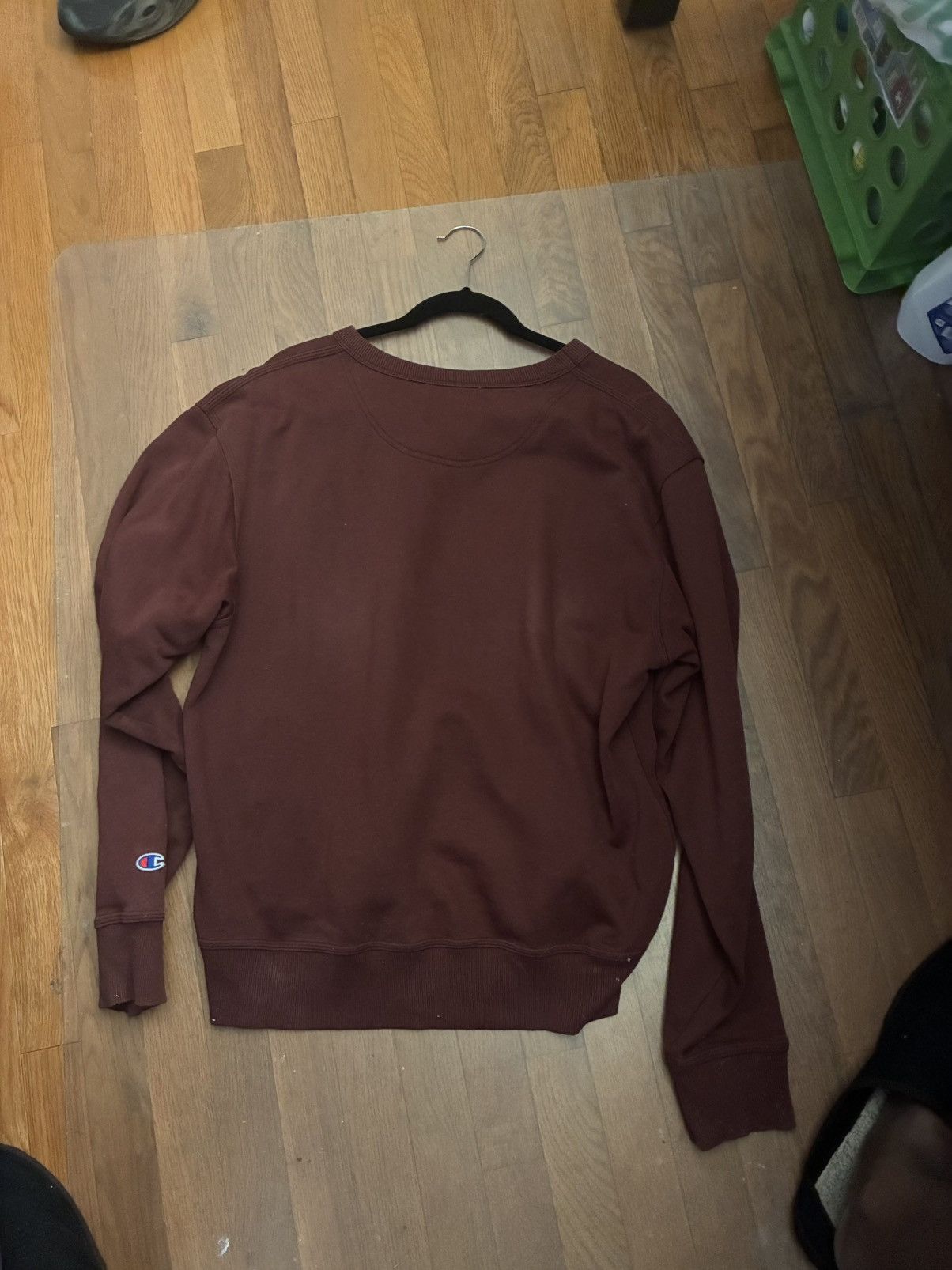 Champion Champion brown crewneck sweatshirt Size M #sweatshirt Size US M / EU 48-50 / 2 - 2 Thumbnail