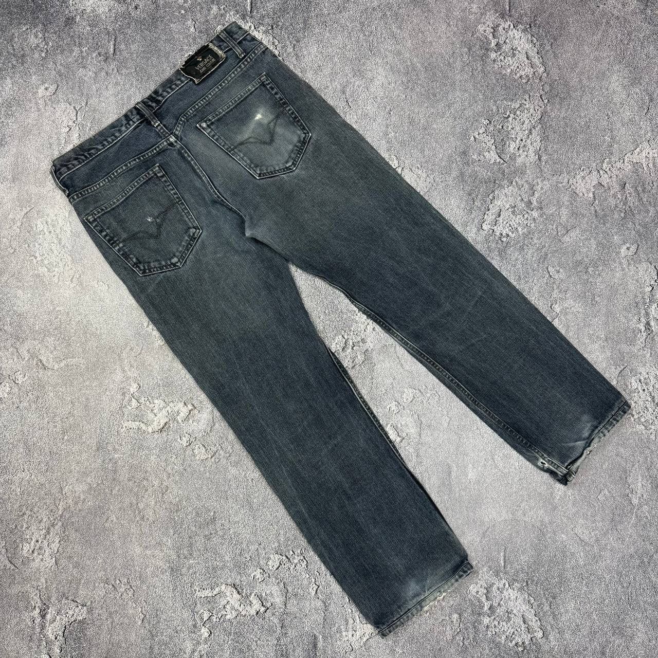 Versace Jeans Couture Vintage Versace Couture Grey Denim Jeans Size US 32 / EU 48 - 1 Thumbnail
