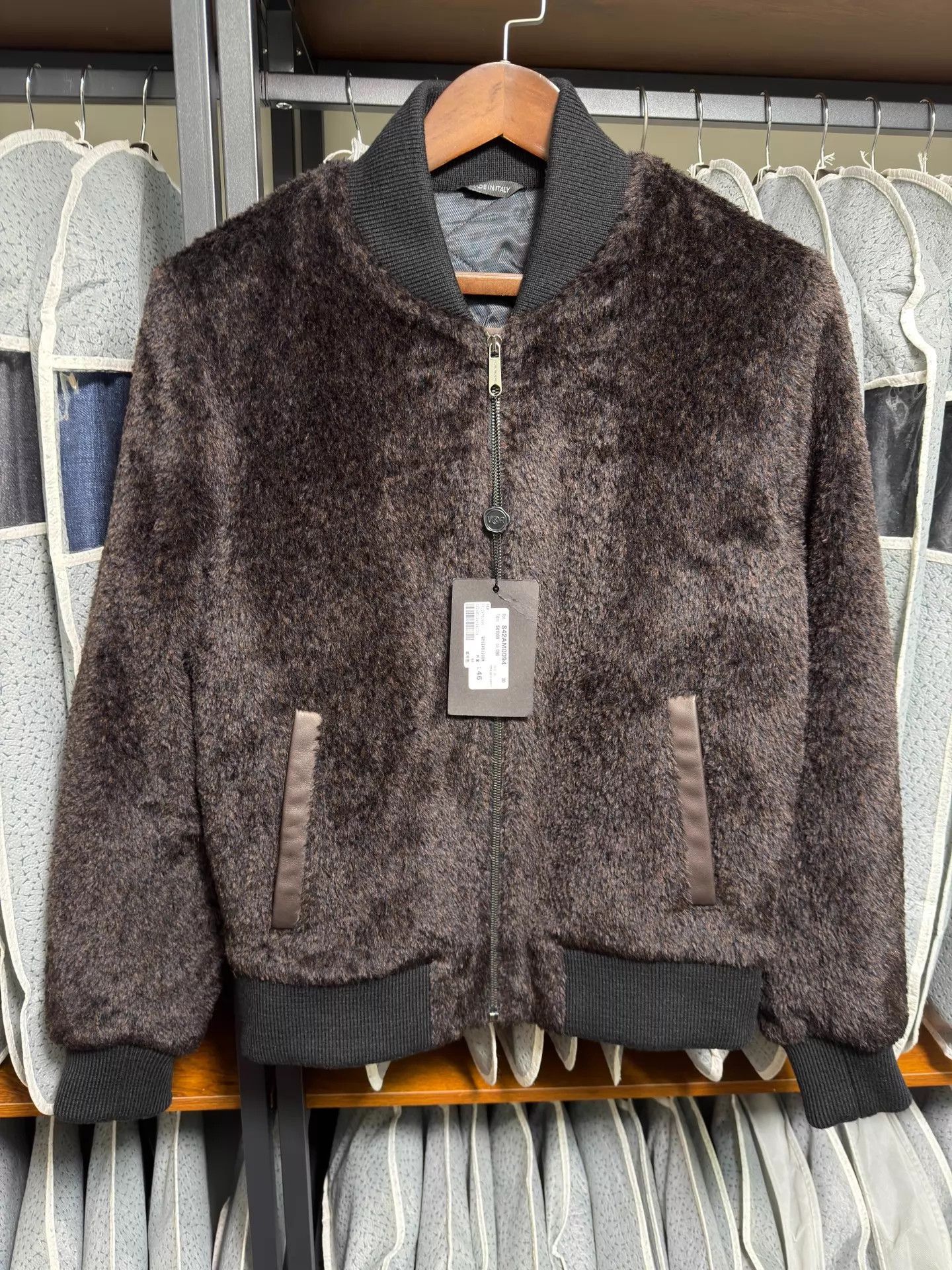 Viktor & Rolf Viktor & Rolf Teddy Alpaca Virgin Wool Jacket 46/50 Size US M / EU 48-50 / 2 - 1 Thumbnail