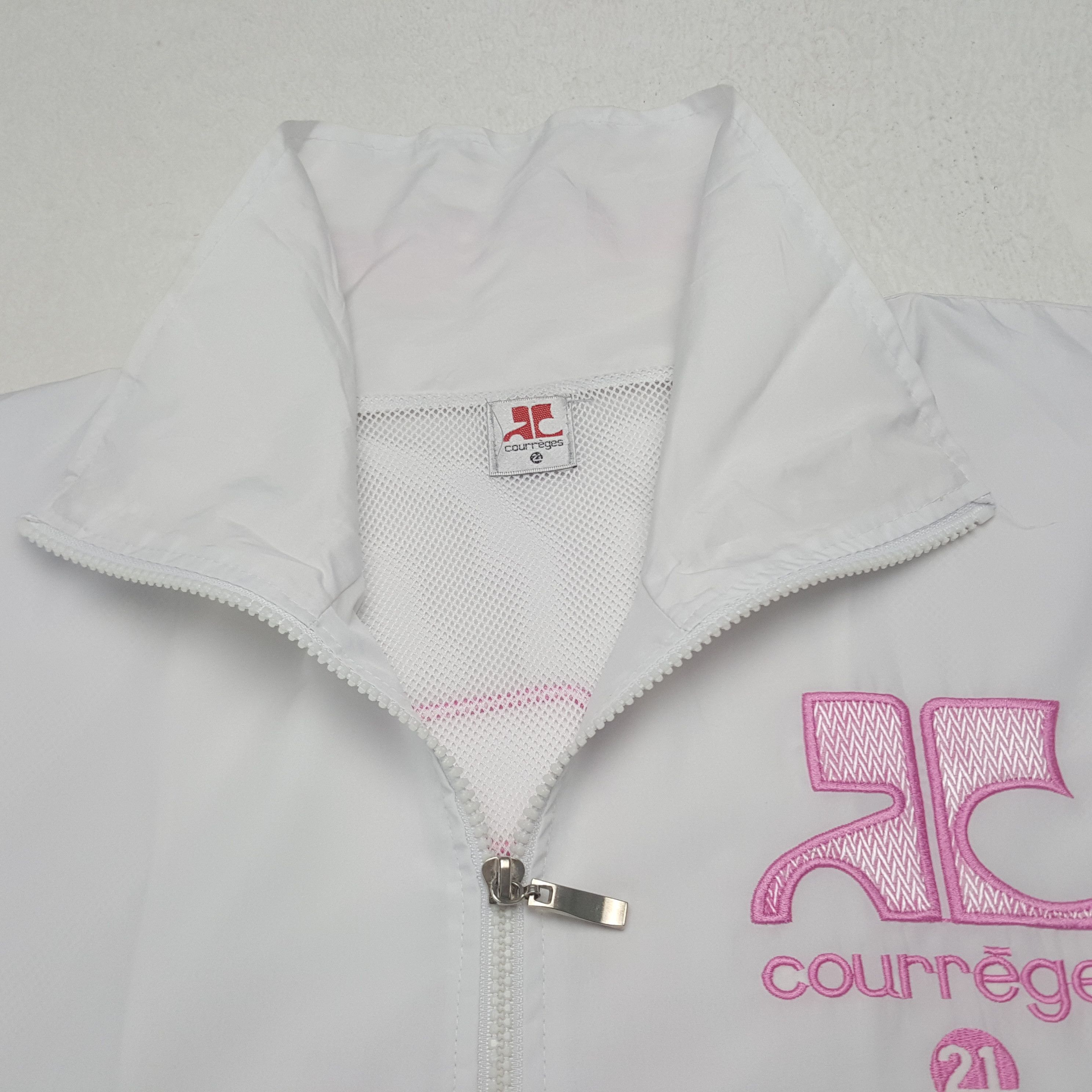Courreges Vintage Courreges Italian Embroidery Spellout Jacket C291N7 Size US L / EU 52-54 / 3 - 5 Thumbnail