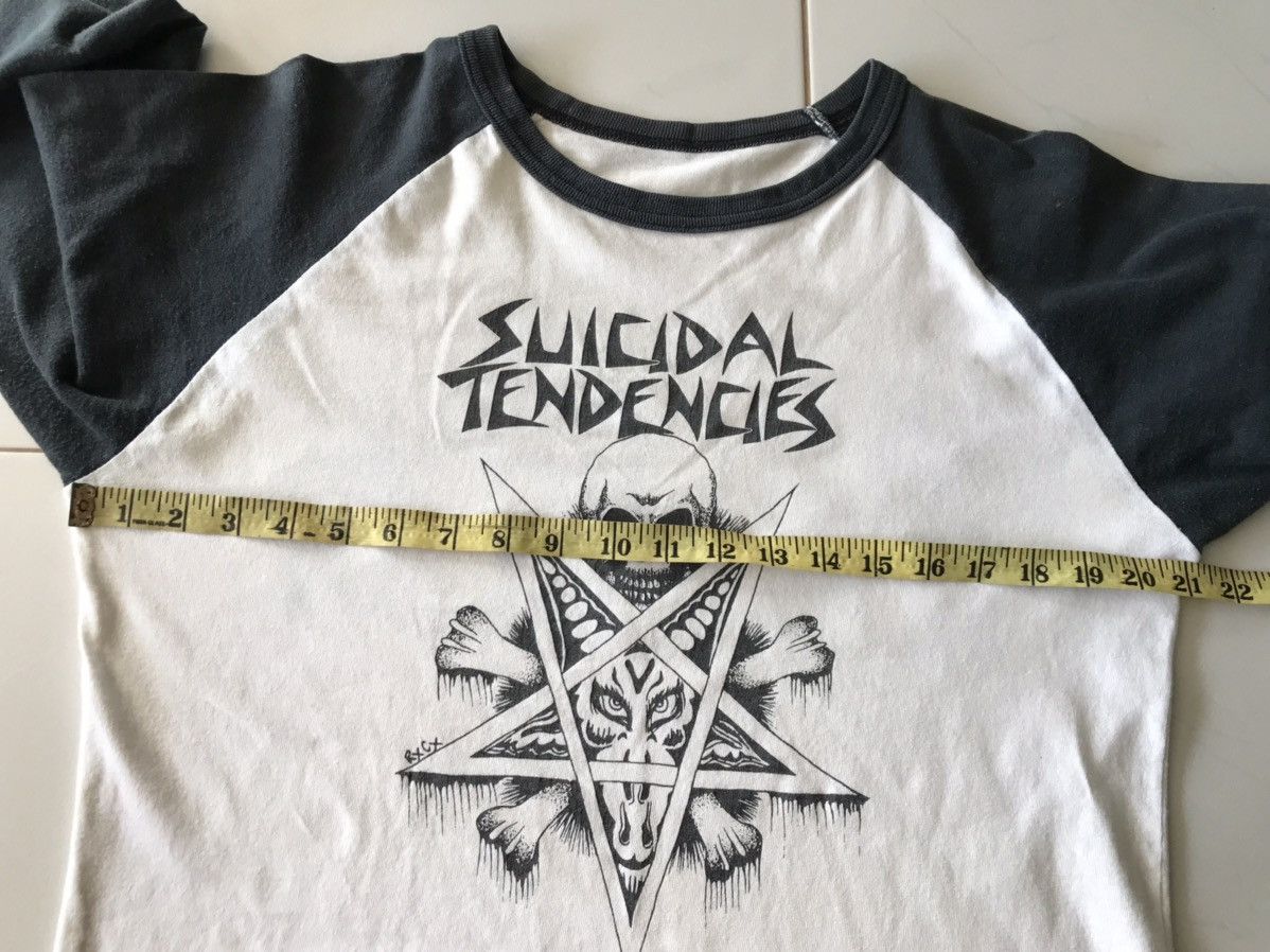 Champion Champion x Suicidal Tendencies Raglan Band Tee misfits Size US M / EU 48-50 / 2 - 19 Thumbnail