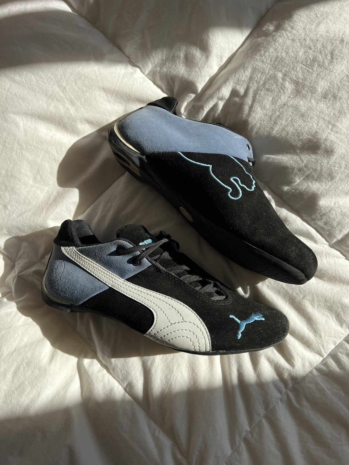 Puma × Vintage Vintage 2000s Puma Y2K Sneakers Size US 9 / IT 39 - 3 Thumbnail