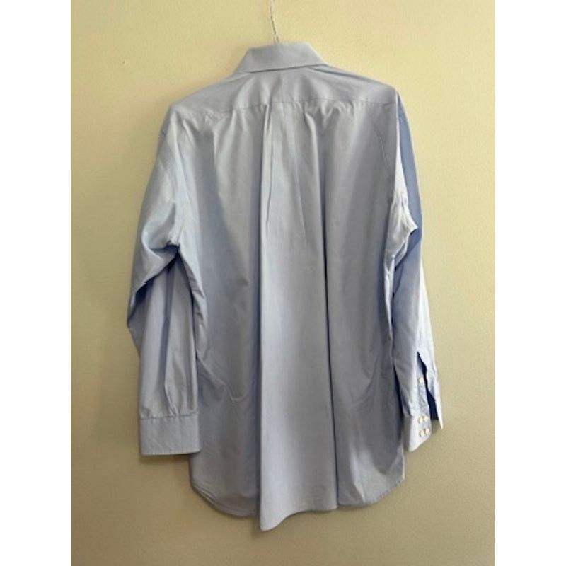 Burberry Burberry blue button down size L Size US L / EU 52-54 / 3 - 3 Thumbnail