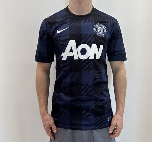 Nike Manchester United 2013 2014 Away Jersey Shirt Soccer Footbal Size US S / EU 44-46 / 1 - 1 Thumbnail