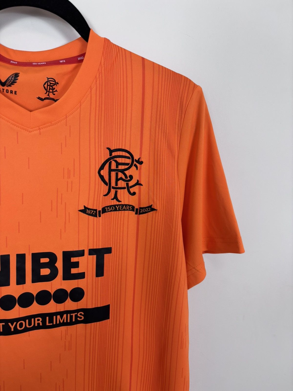 Castore Castore Rangers 2021/2022 150 Years Football Soccer Jersey Size US M / EU 48-50 / 2 - 6 Thumbnail