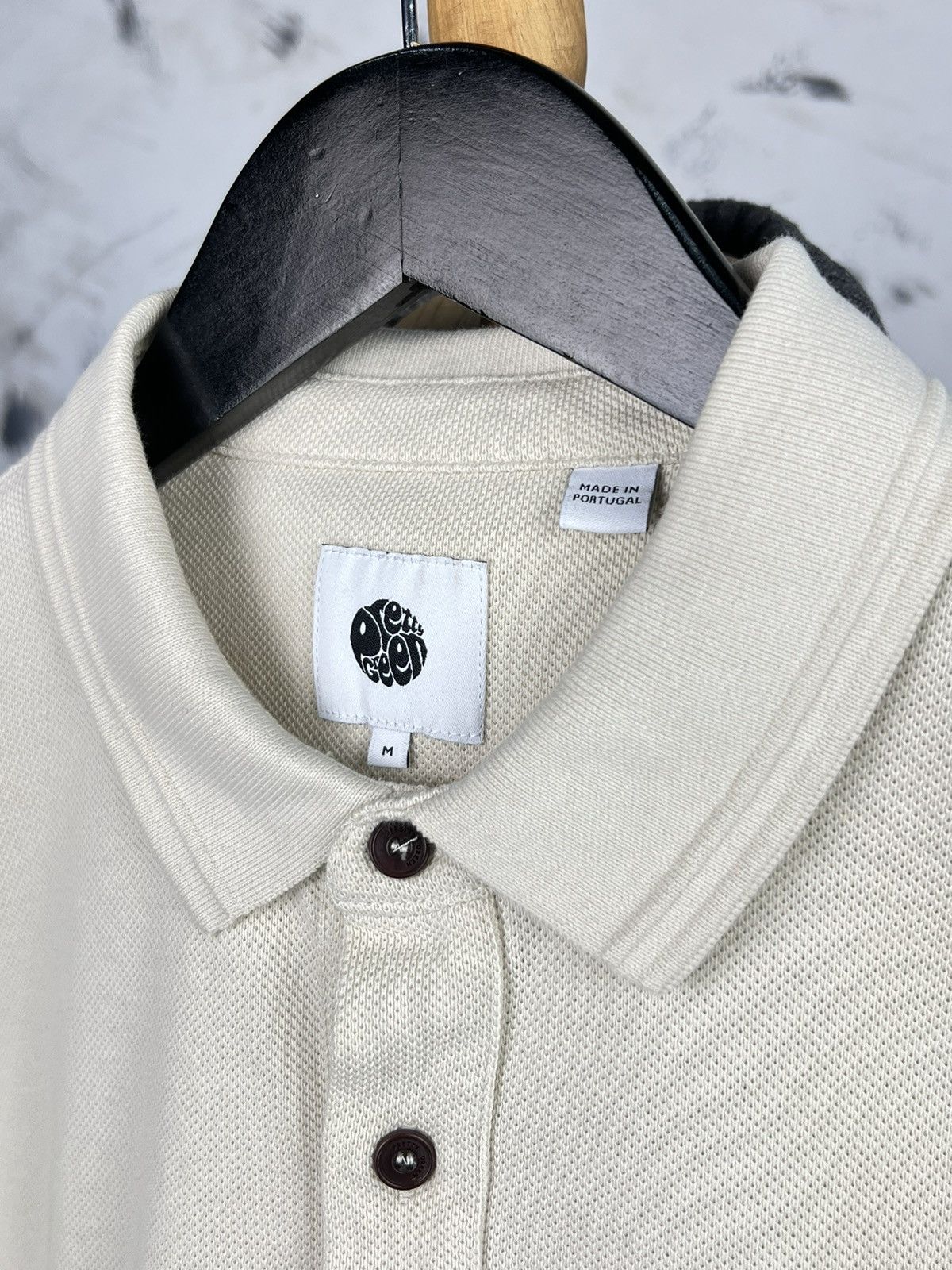 Pretty Green Pretty Green Long Sleeve Polo Shirt Size M Size US M / EU 48-50 / 2 - 5 Thumbnail