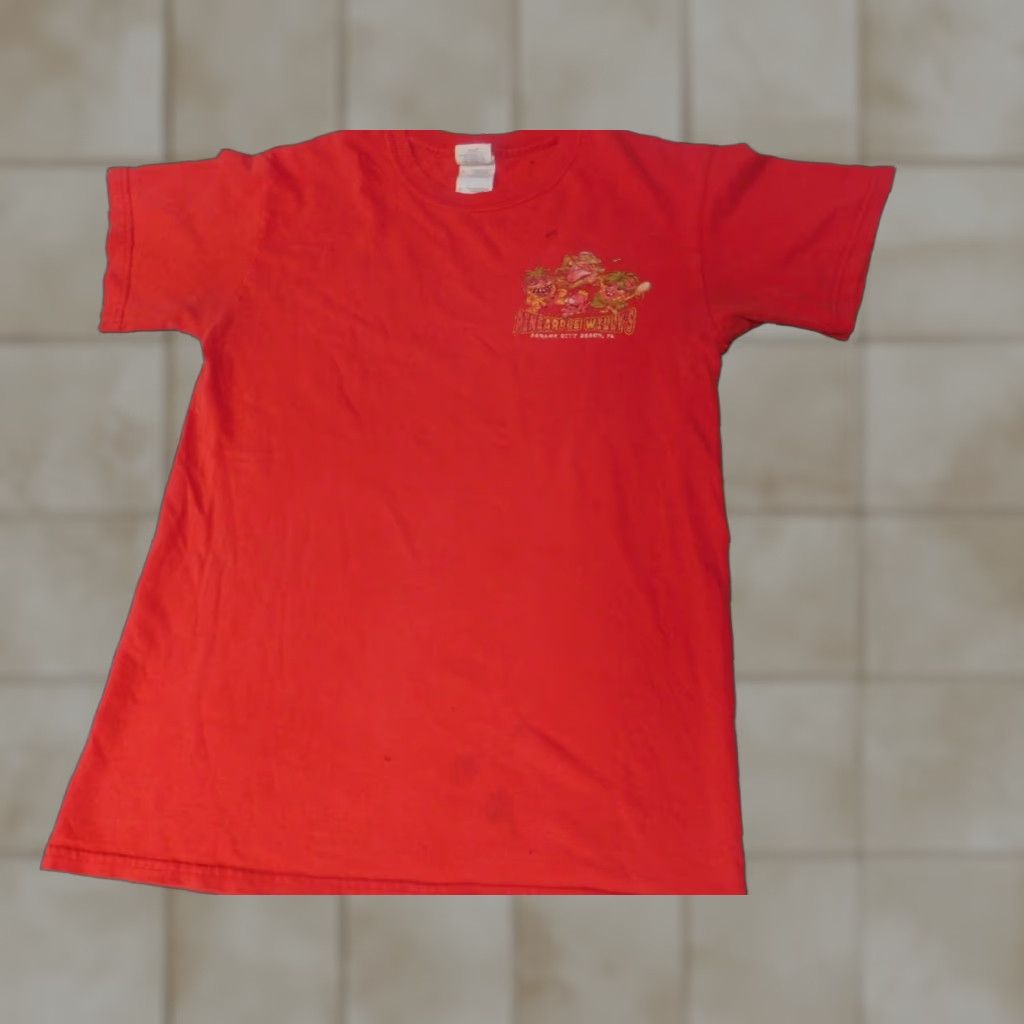 Gildan Pineapple Willie Mens Shirt Small red Gildan T-Shirt City Panama City Florida Crew Neck Short Sleeve Cotton Spandex Logo Vintage No Size US S / EU 44-46 / 1 - 1 Thumbnail