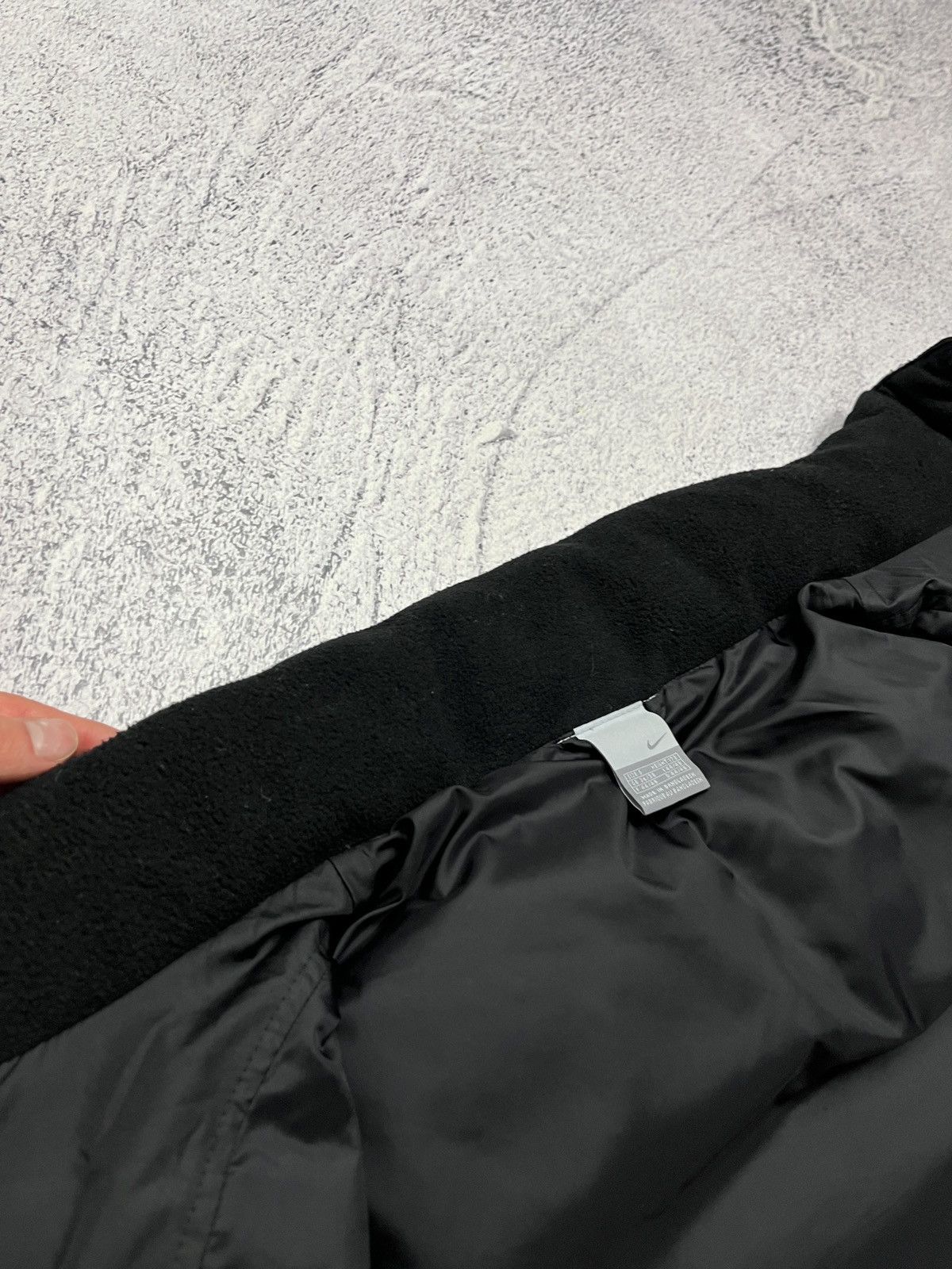 Nike Vintage 00’s Nike Puffer Vest Swoosh Y2K Drill Hype Rare Size US S / EU 44-46 / 1 - 13 Thumbnail