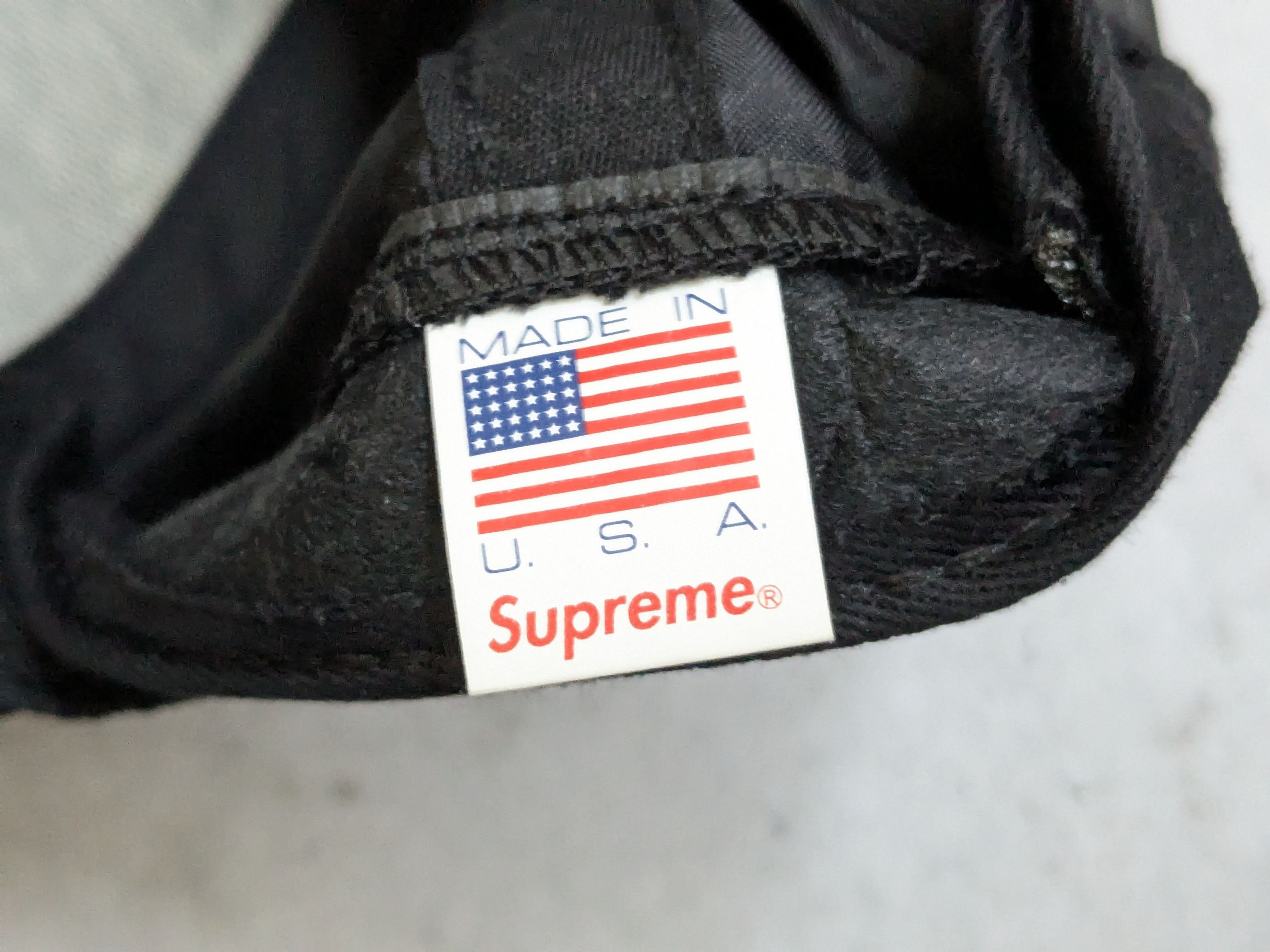 Playboy × Supreme Supreme Playboy Satin 6 Panel Hat Cap Black Adjustable Size ONE SIZE - 8 Thumbnail