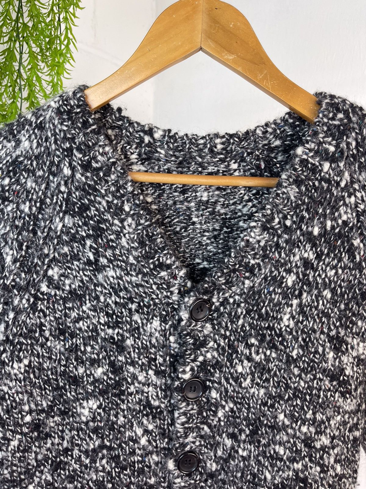 AD2005 Junya Watanabe Comme Des Garçons Wool Button Cardigan