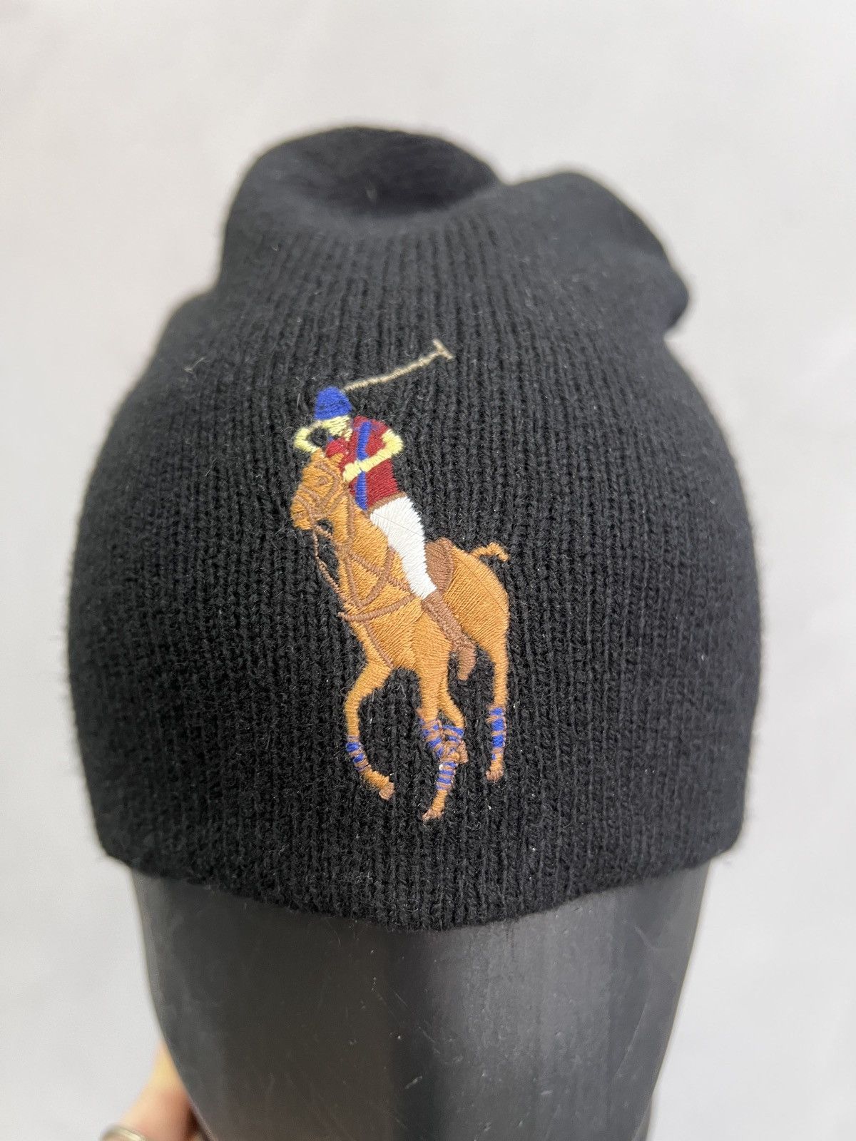 Polo Ralph Lauren Polo Ralph Lauren black big pony hat cap Size ONE SIZE - 2 Thumbnail