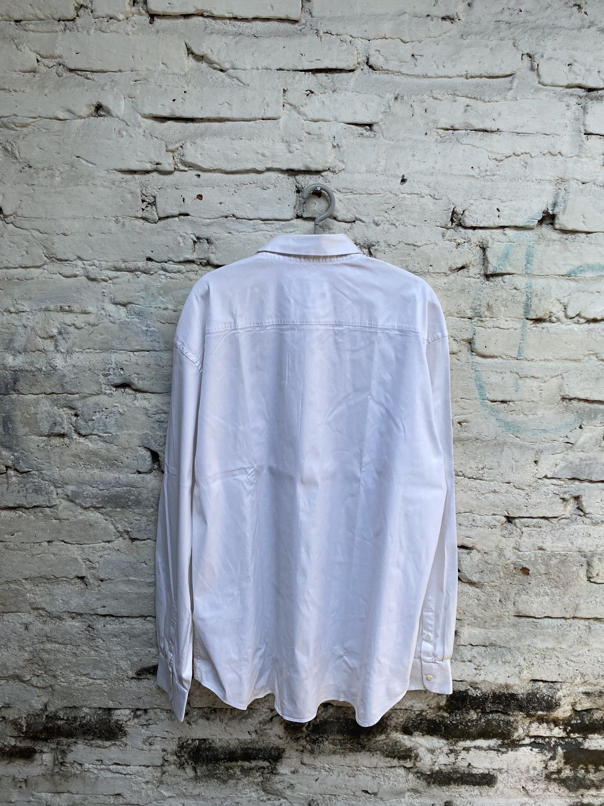 Prada PRADA FORMAL WHITE SHIRT LONG SLEEVE Size US XXL / EU 58 / 5 - 6 Thumbnail